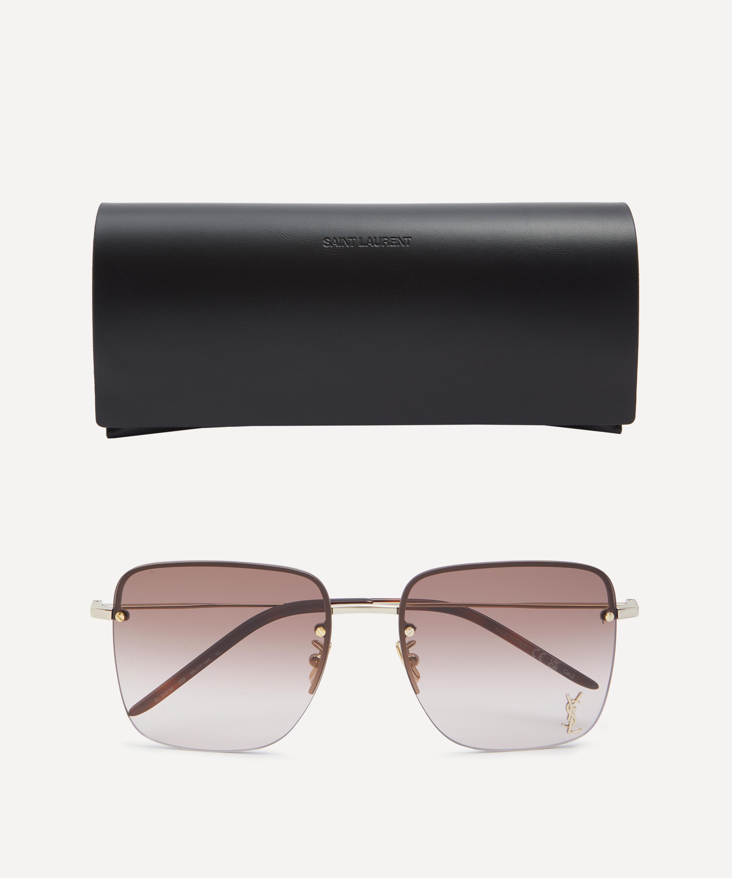 Saint Laurent - Rimless Square Sunglasses image number 3