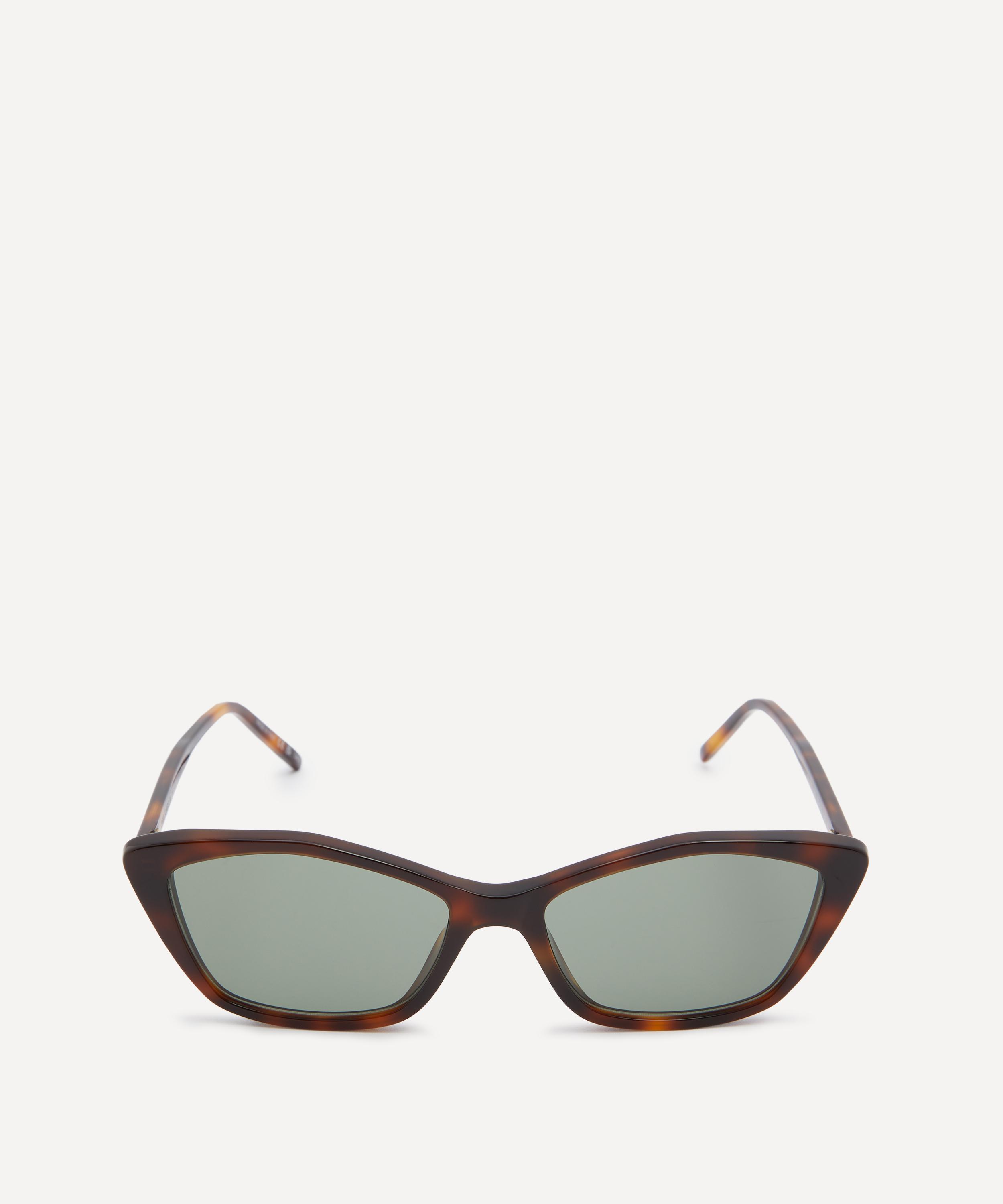 Saint Laurent - Havana Cat-Eye Sunglasses image number 0