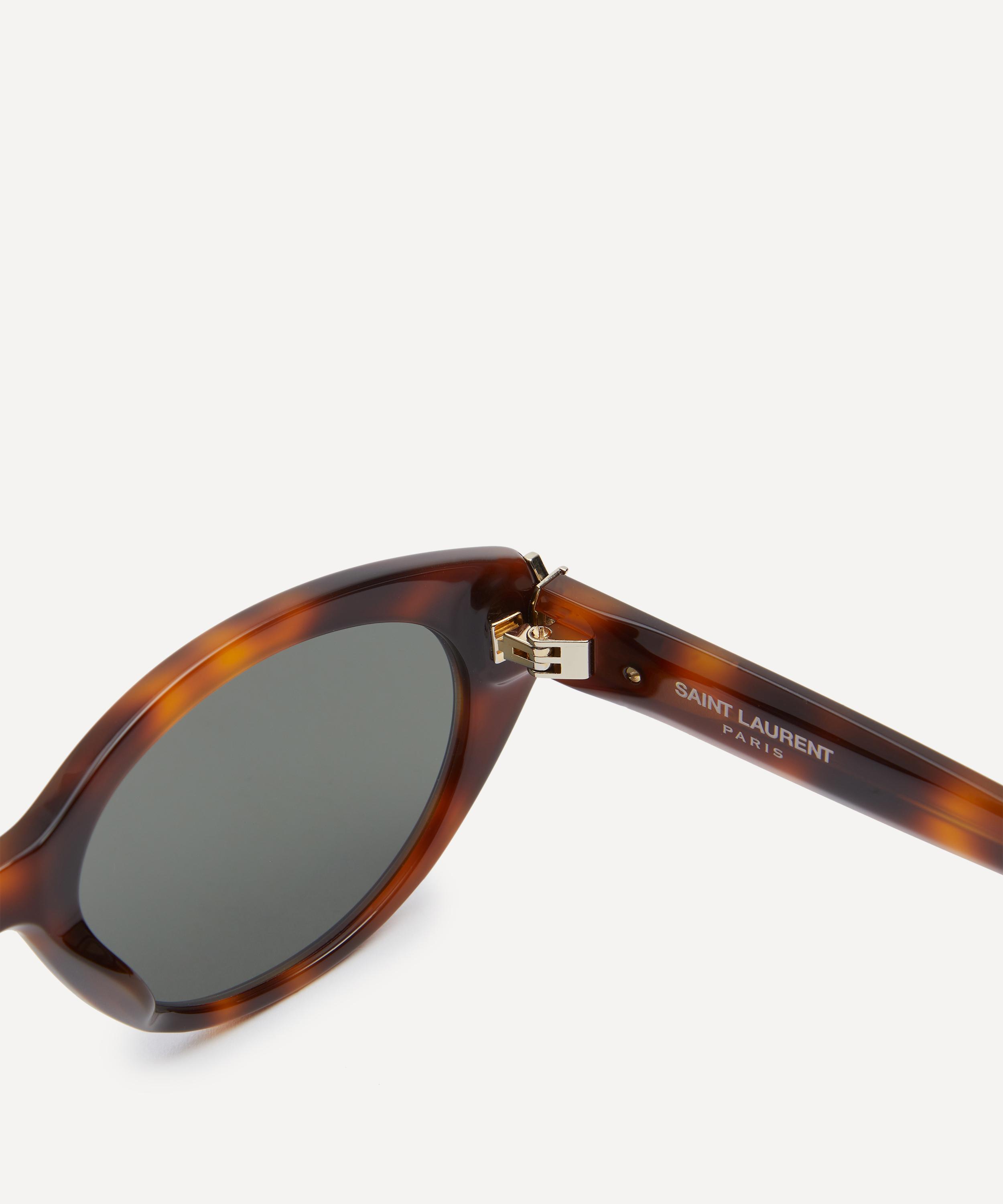 Saint Laurent - Havana Cat-Eye Sunglasses image number 2