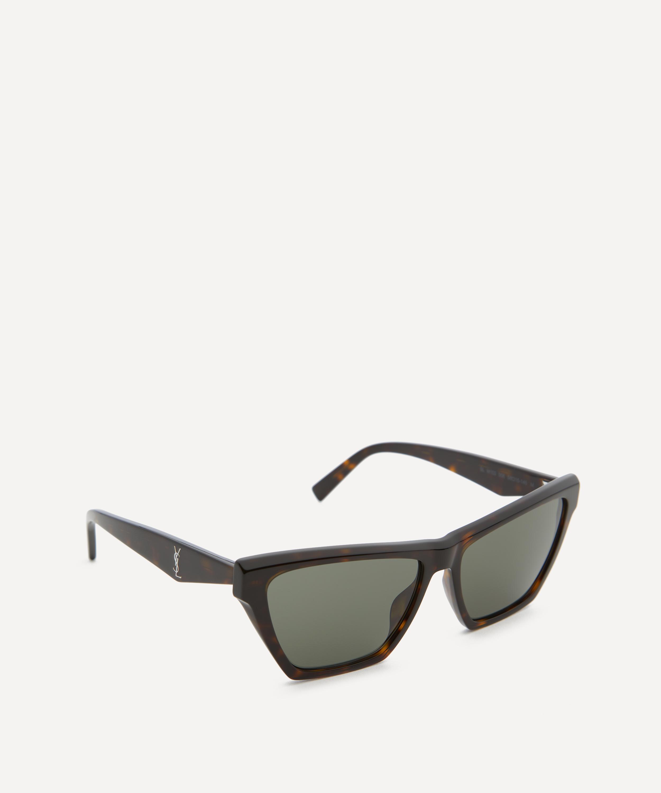 Saint Laurent - Angular Cat-Eye Sunglasses image number 1