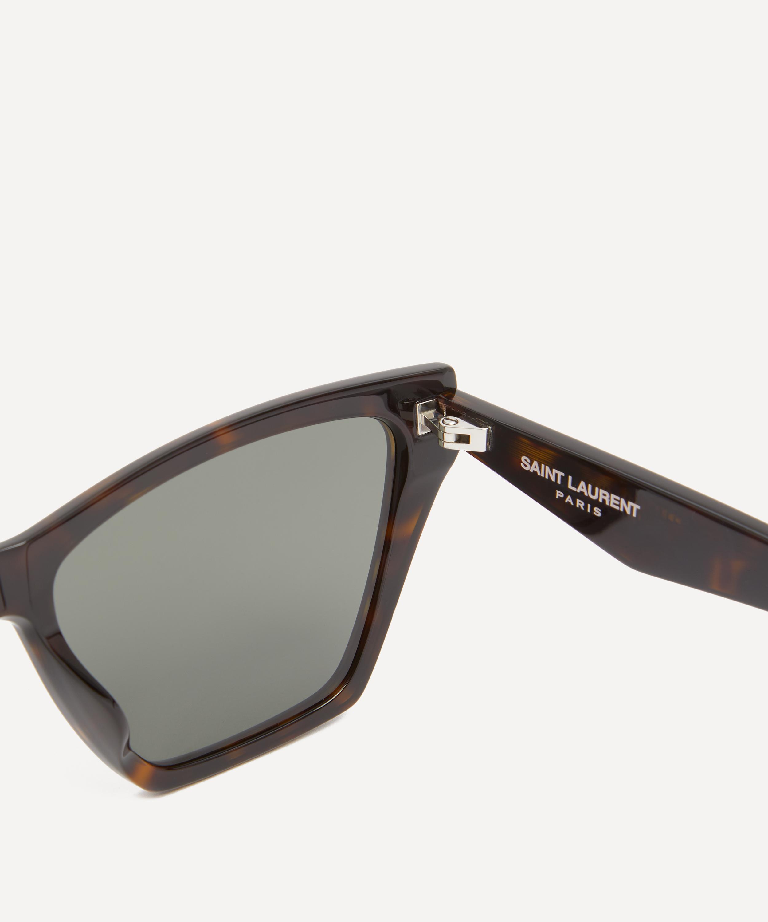 Saint Laurent - Angular Cat-Eye Sunglasses image number 2