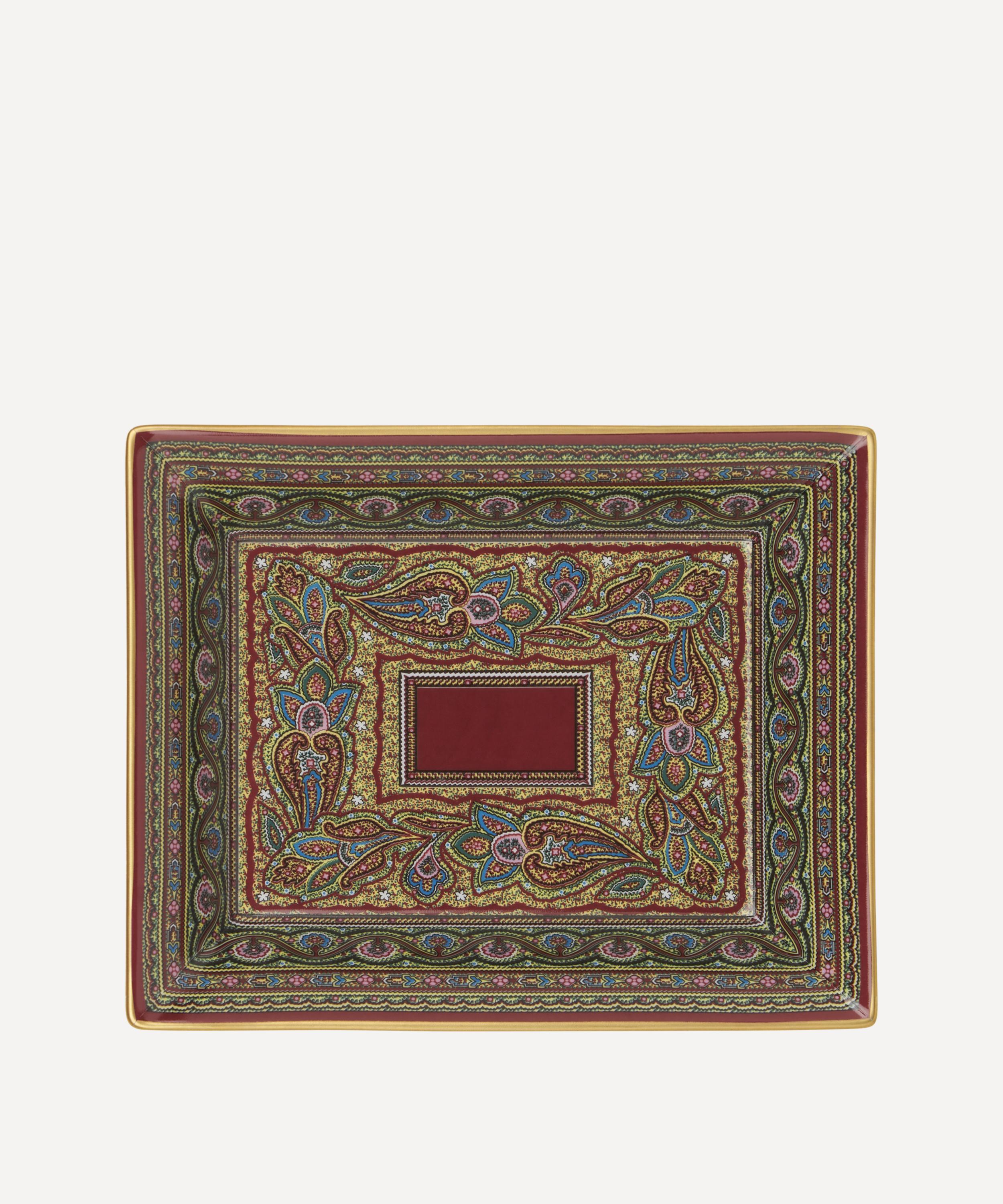 Etro - Cachemire Rectangular Tray image number 0