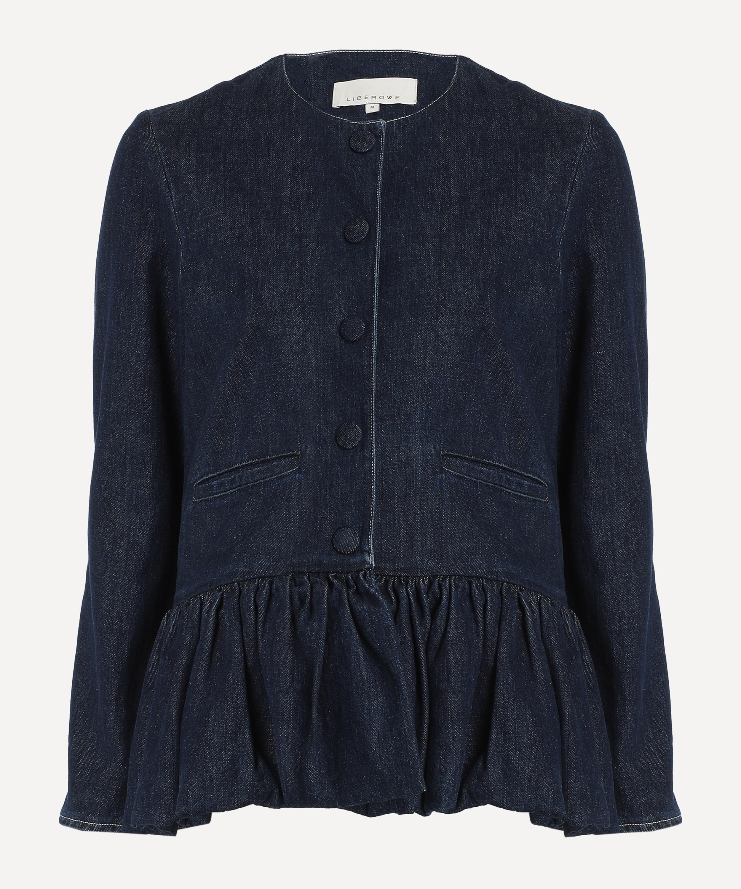 Liberowe - Denim Peplum Jacket