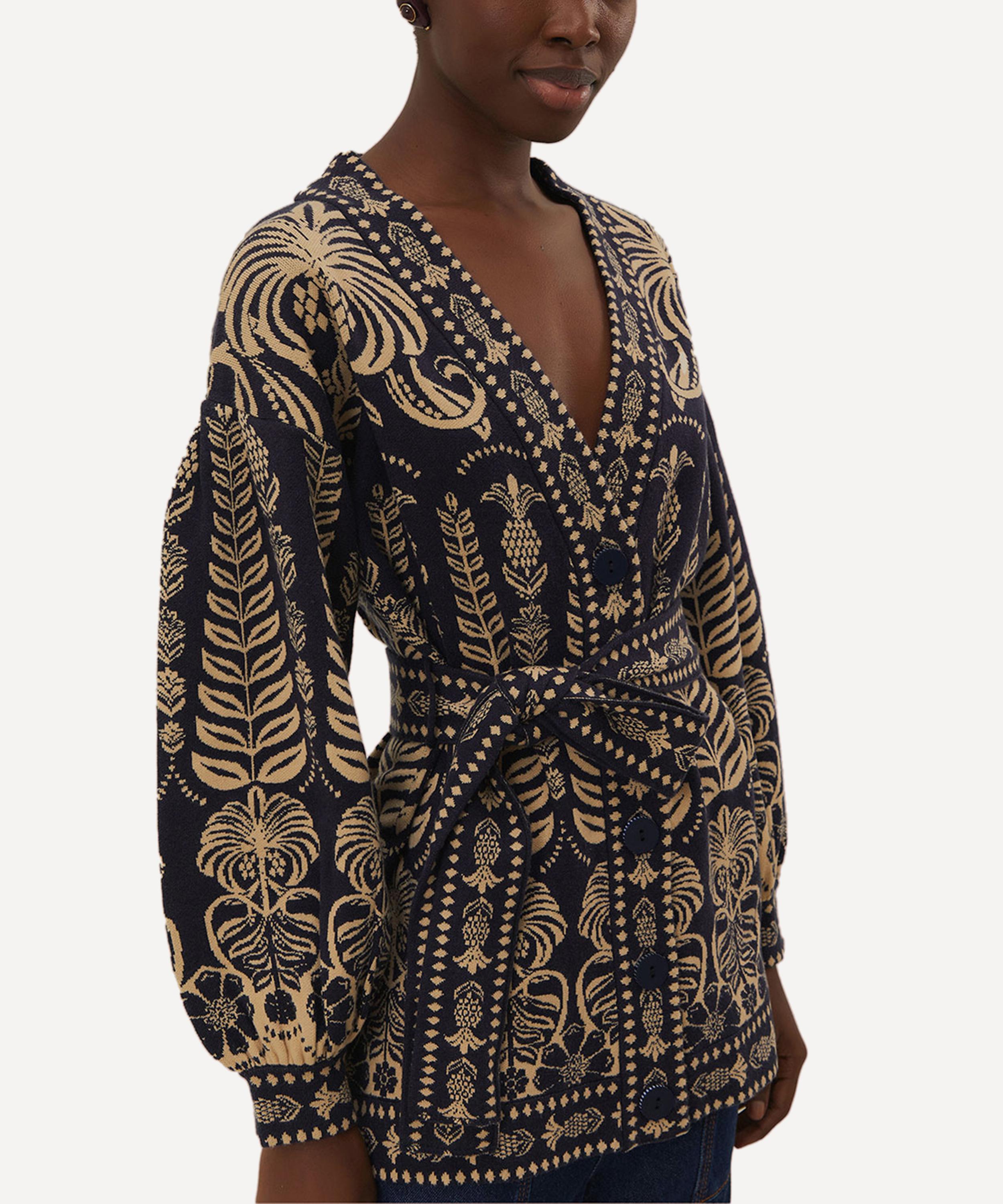 FARM Rio - Ainika Tropical Splendor Knit Cardigan image number 1