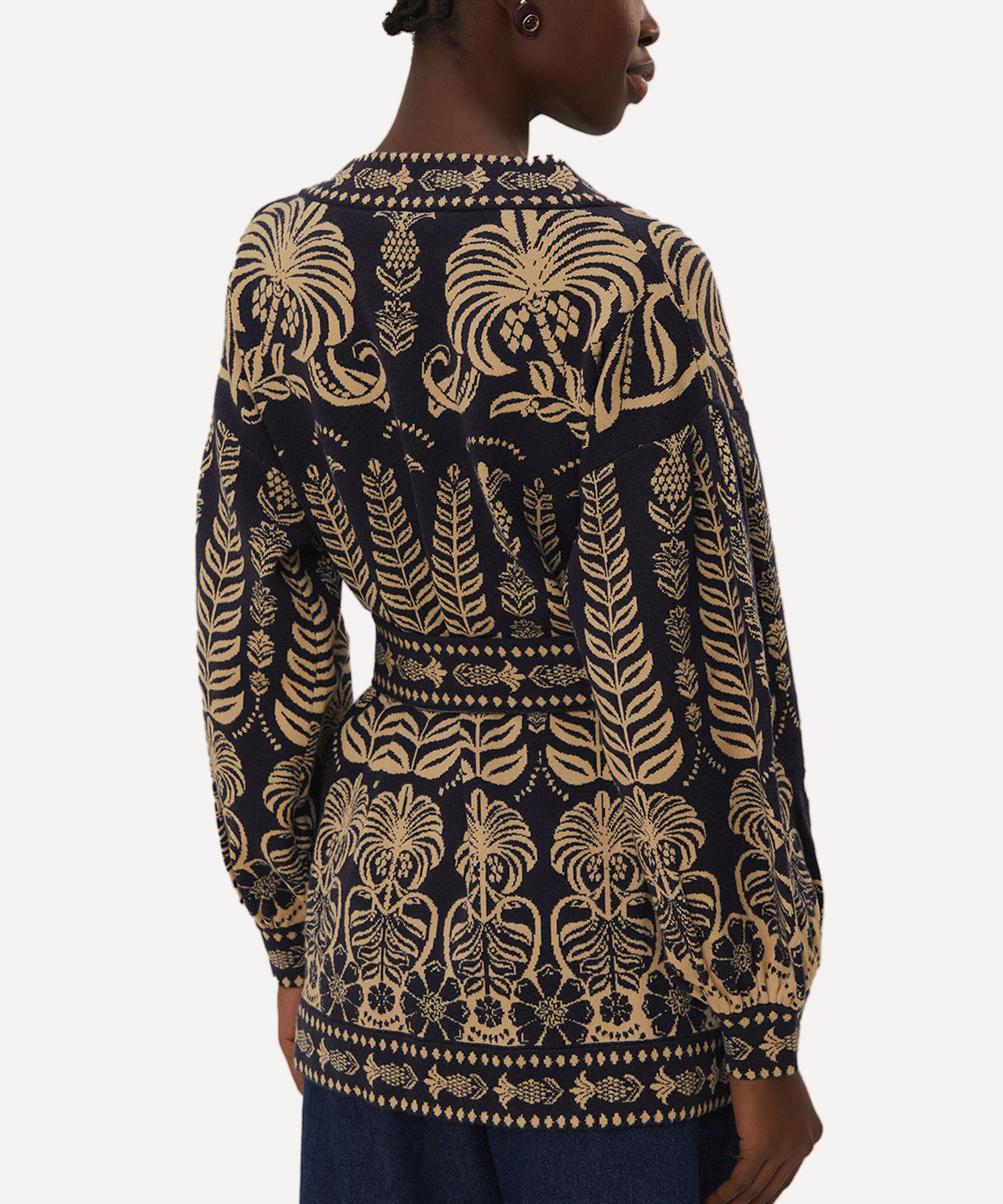 FARM Rio - Ainika Tropical Splendor Knit Cardigan image number 2