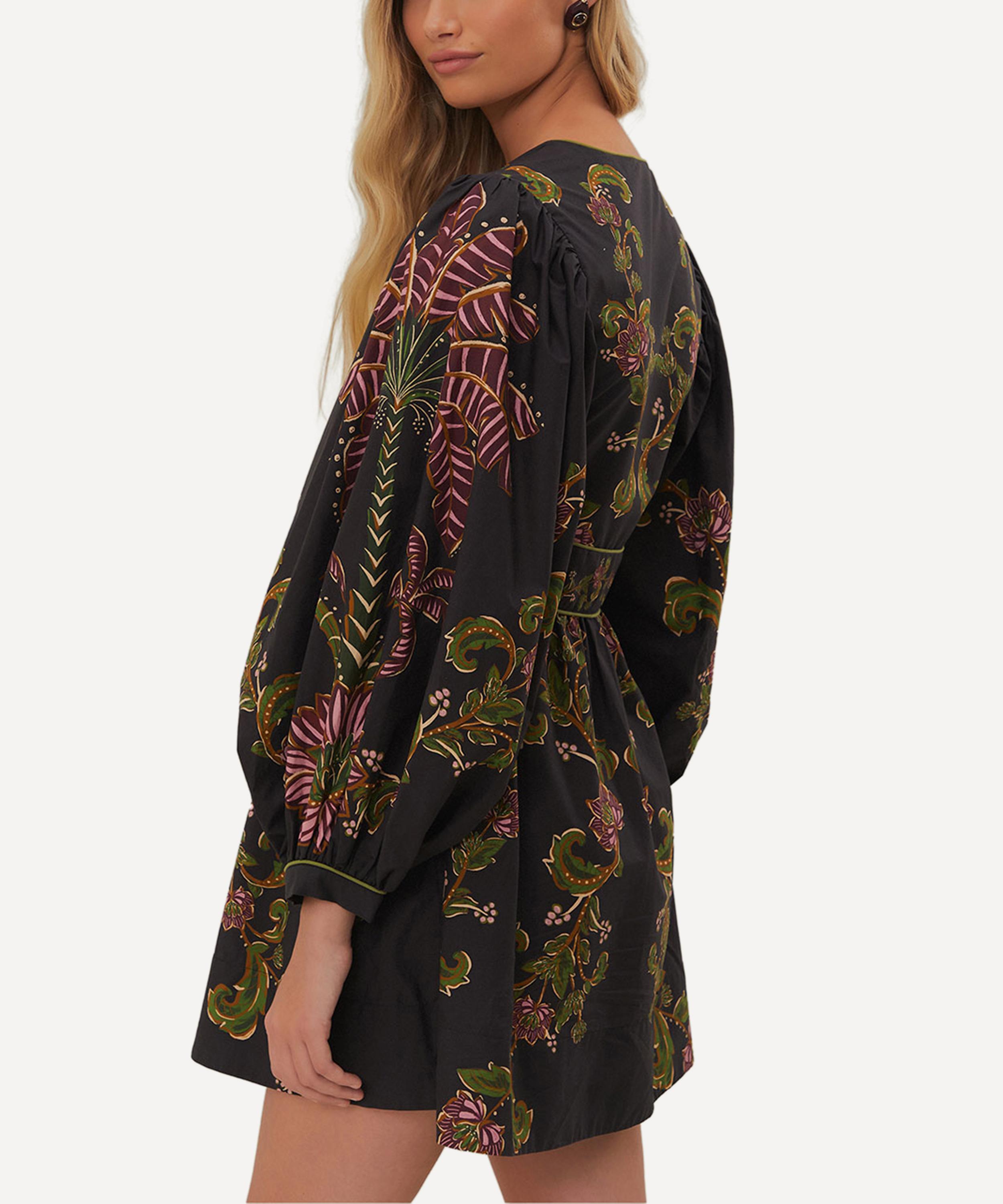 FARM Rio - Ravenala Puff Sleeve Mini Dress image number 2