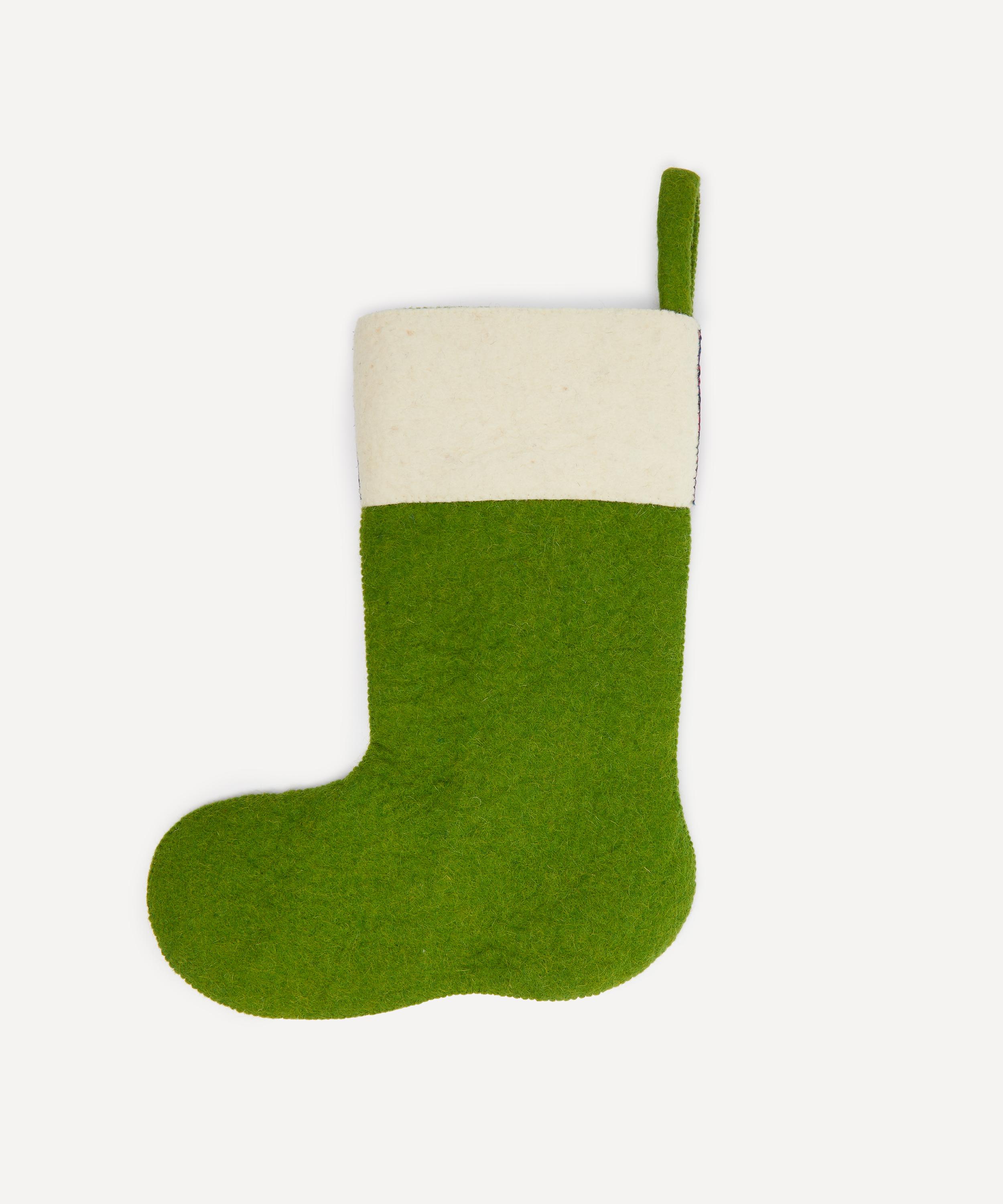 Christmas - Holly Christmas Felt Stocking image number 1