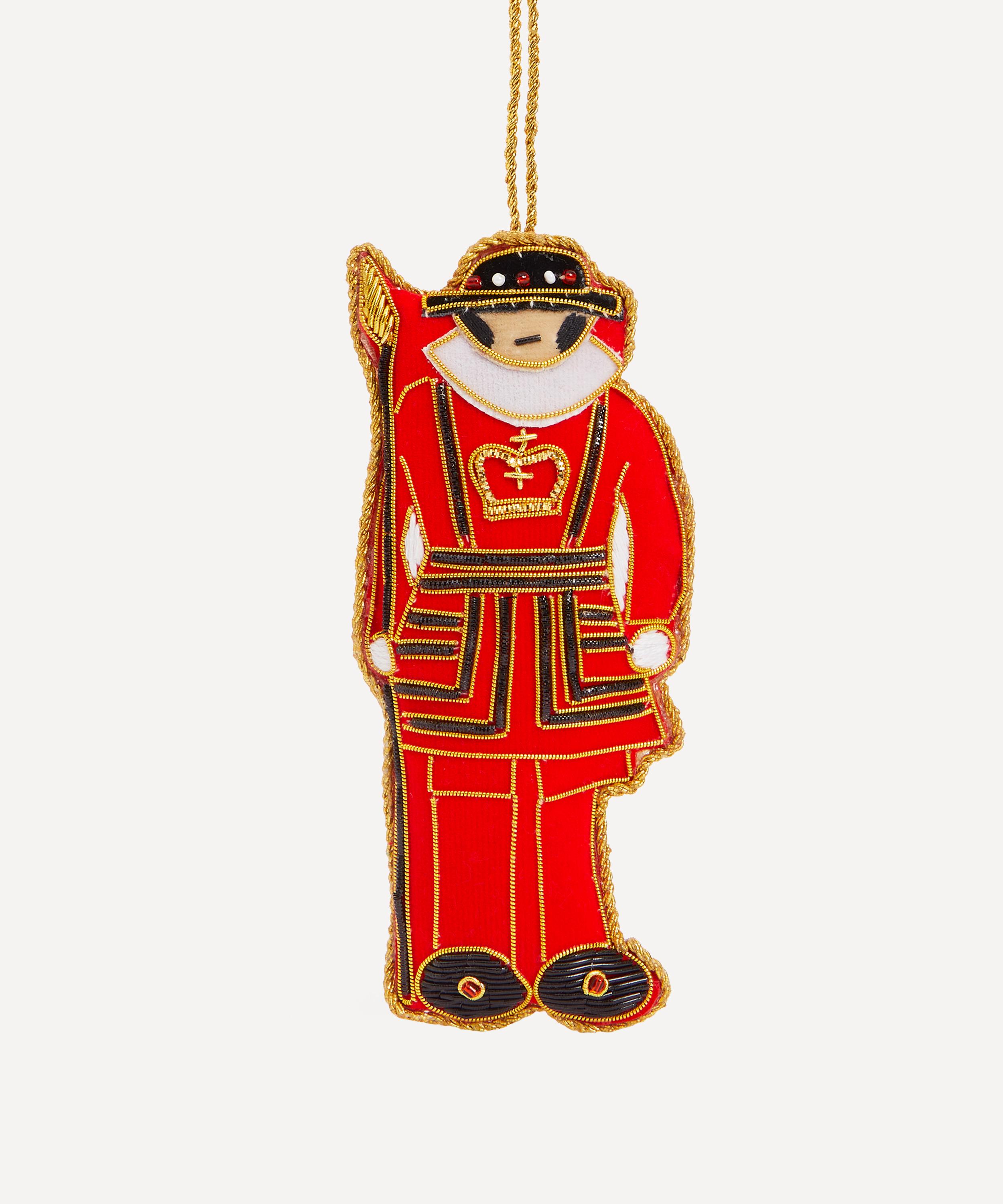 Christmas - London Beefeater Fabric Ornament image number 0