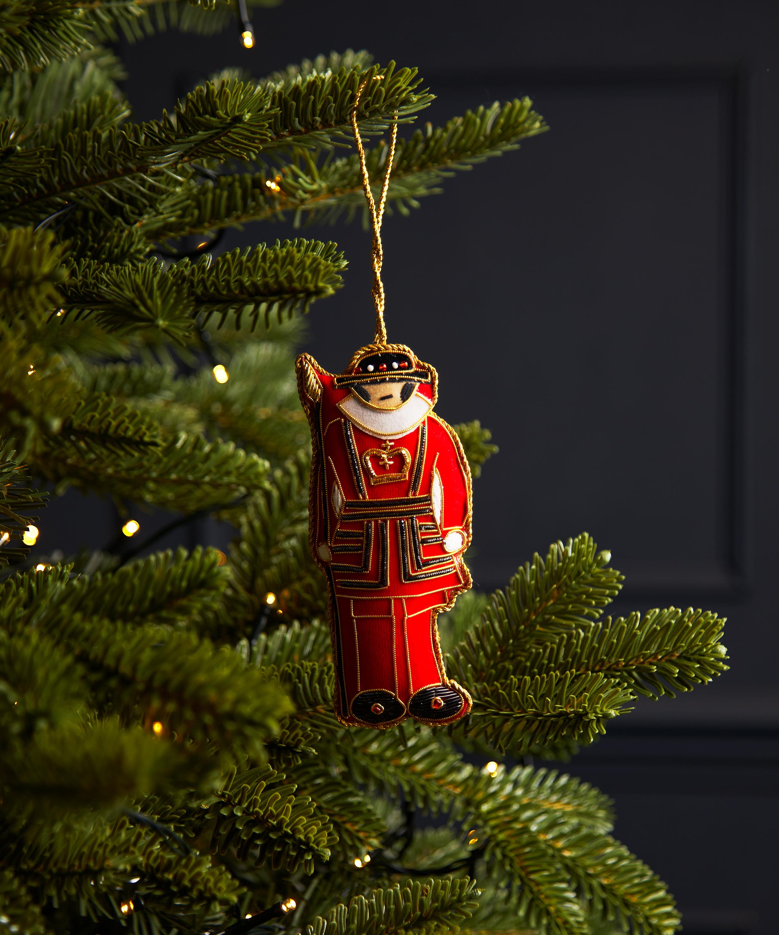 Christmas - London Beefeater Fabric Ornament image number 1
