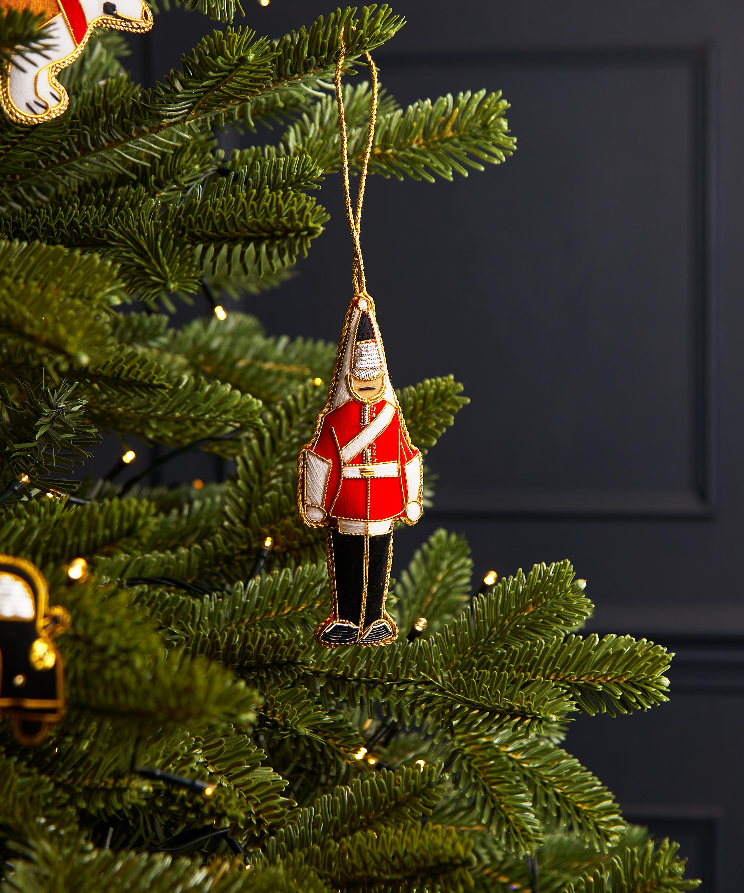 Christmas - London Guardsman Fabric Ornament image number 1