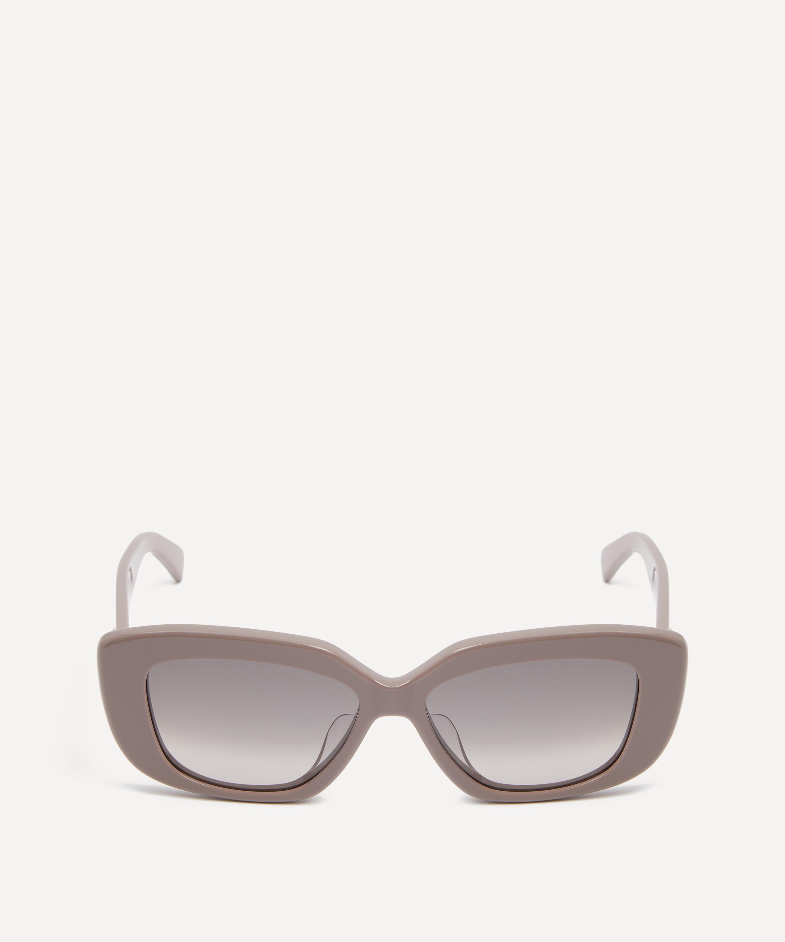 Celine - Triomphe Chunky Rectangular Sunglasses
