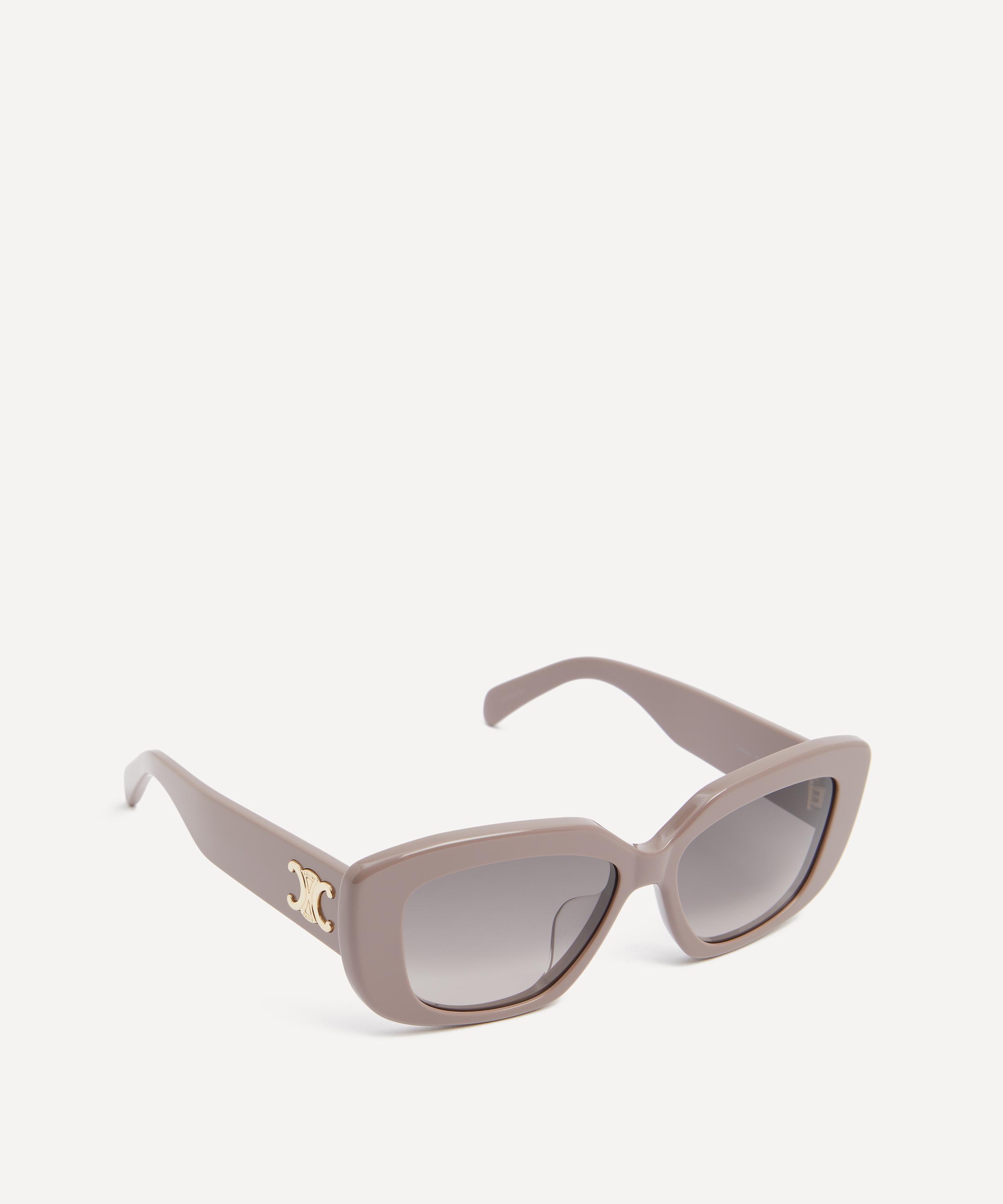 Celine - Triomphe Chunky Rectangular Sunglasses image number 1