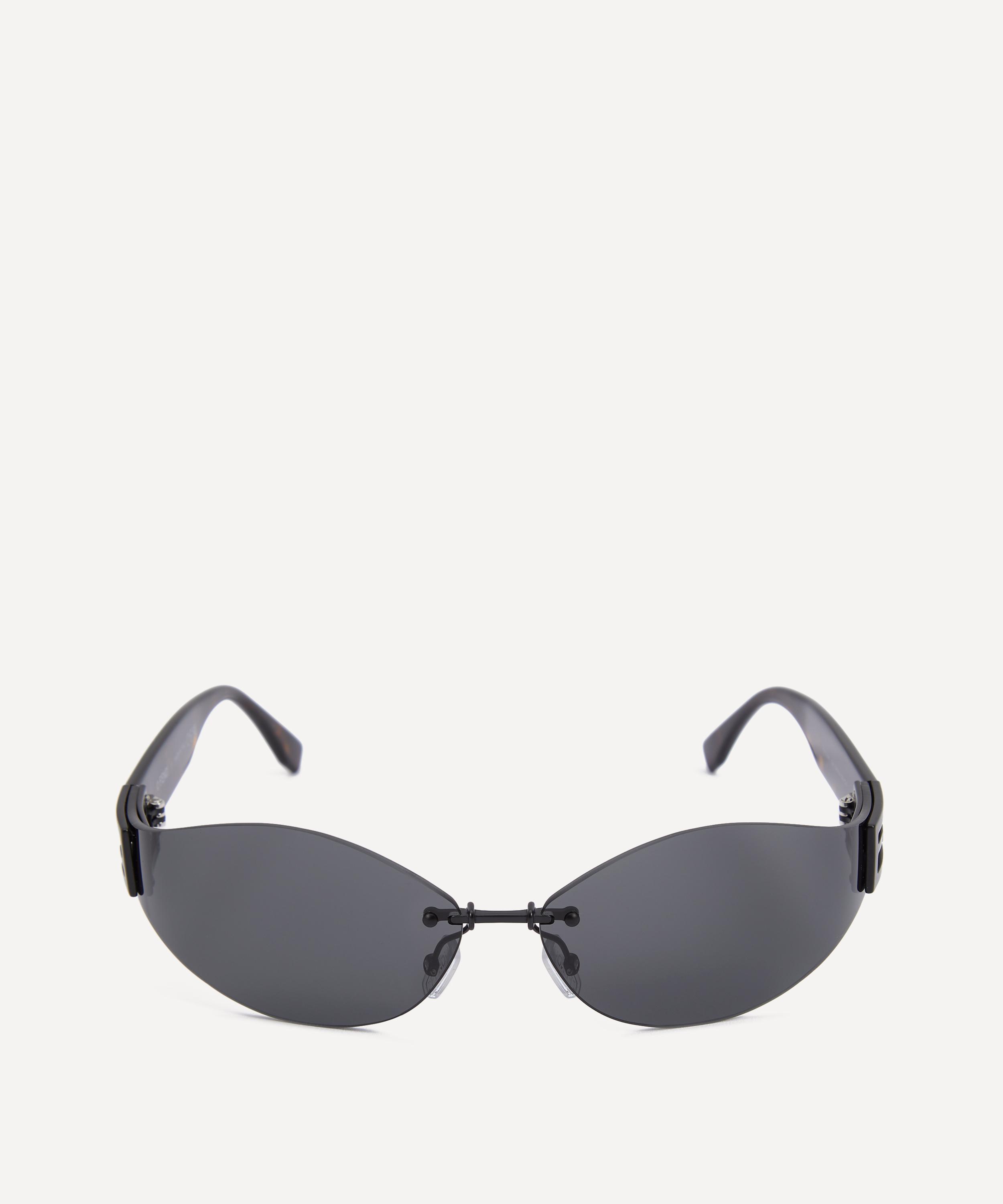 Fendi - Baguette Black Acetate Sunglasses image number 0