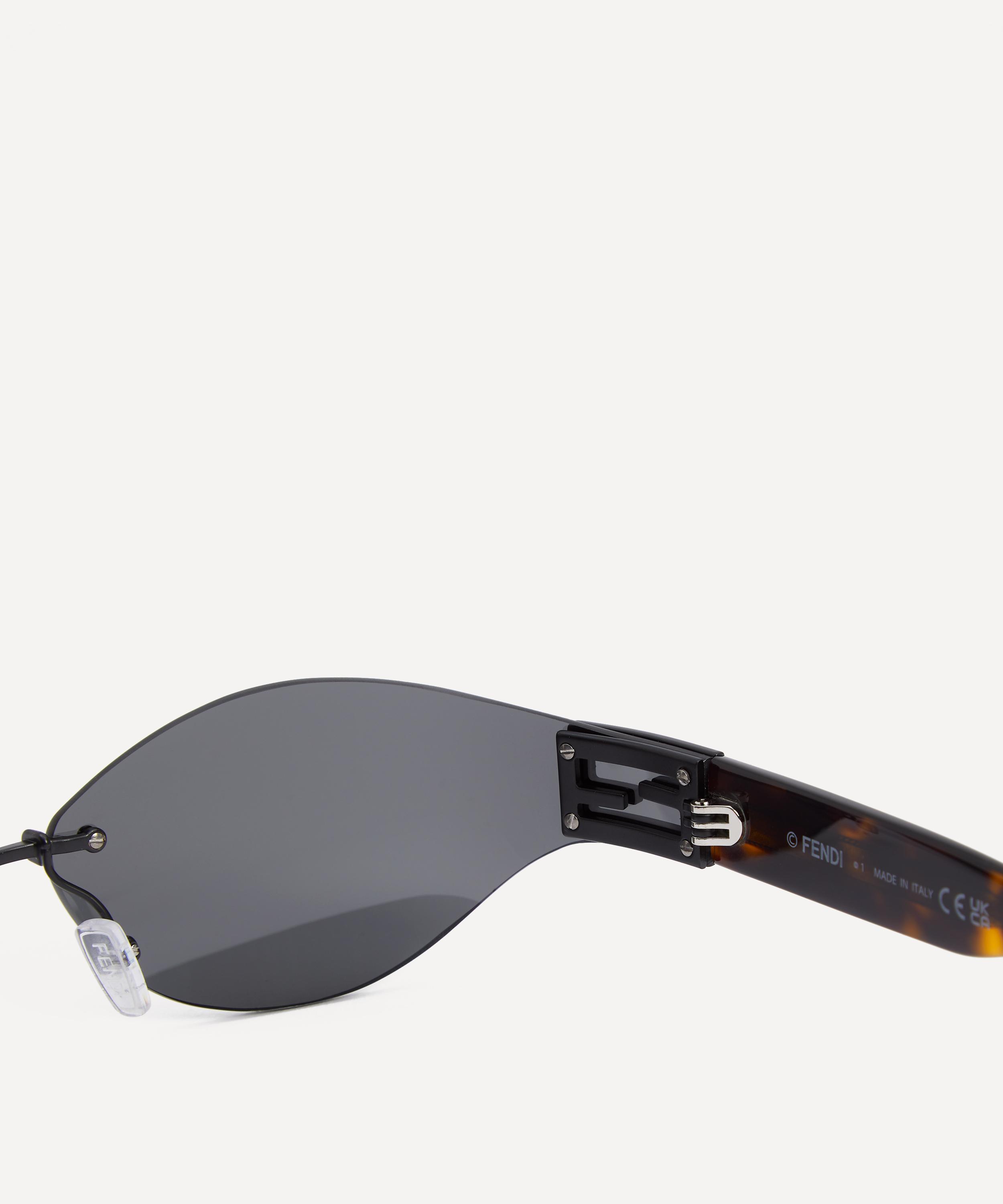 Fendi - Baguette Black Acetate Sunglasses image number 2