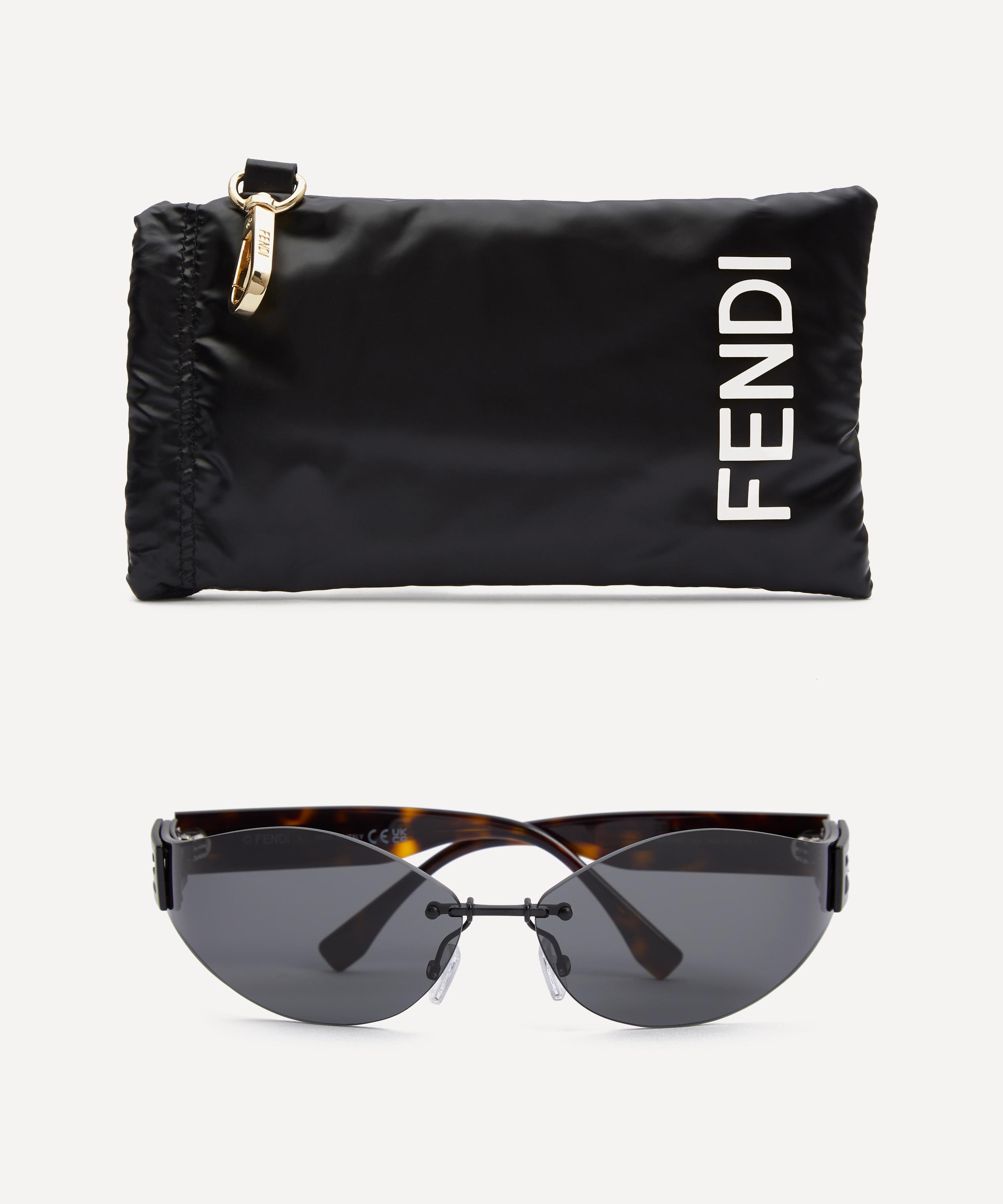 Fendi - Baguette Black Acetate Sunglasses image number 3