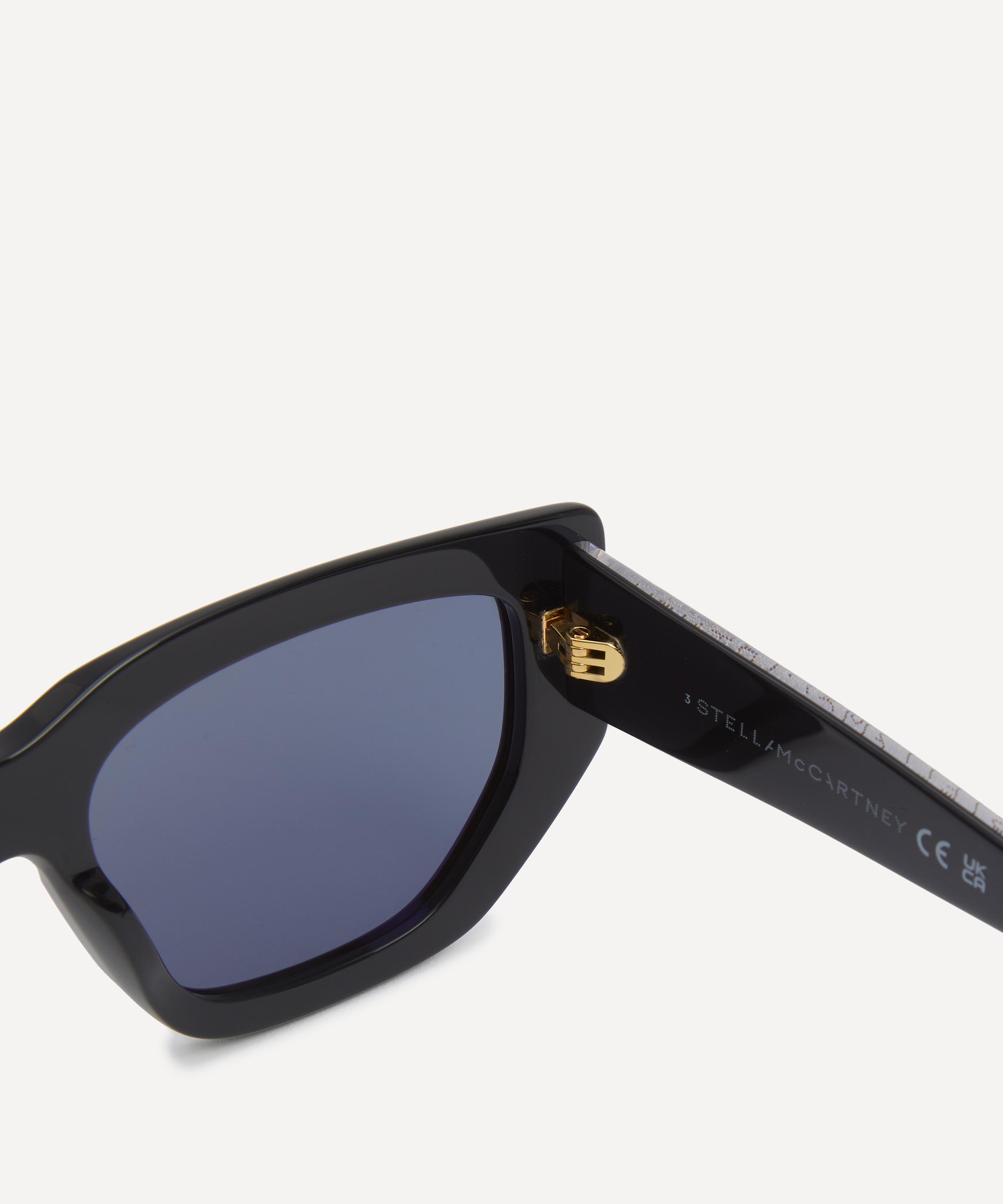 Stella McCartney - Acetate Cat-Eye Sunglasses image number 3