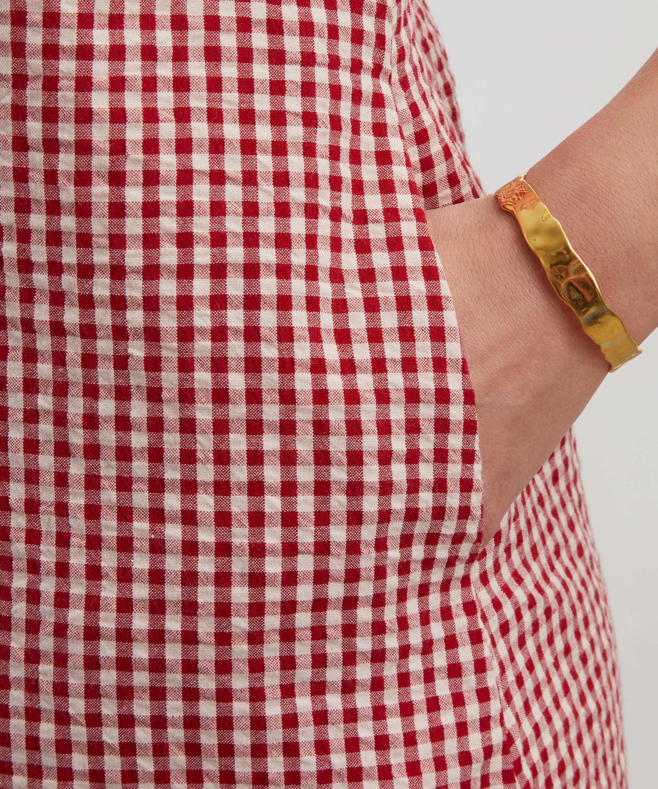 Posse - Emma Red Gingham Shift Dress image number 4