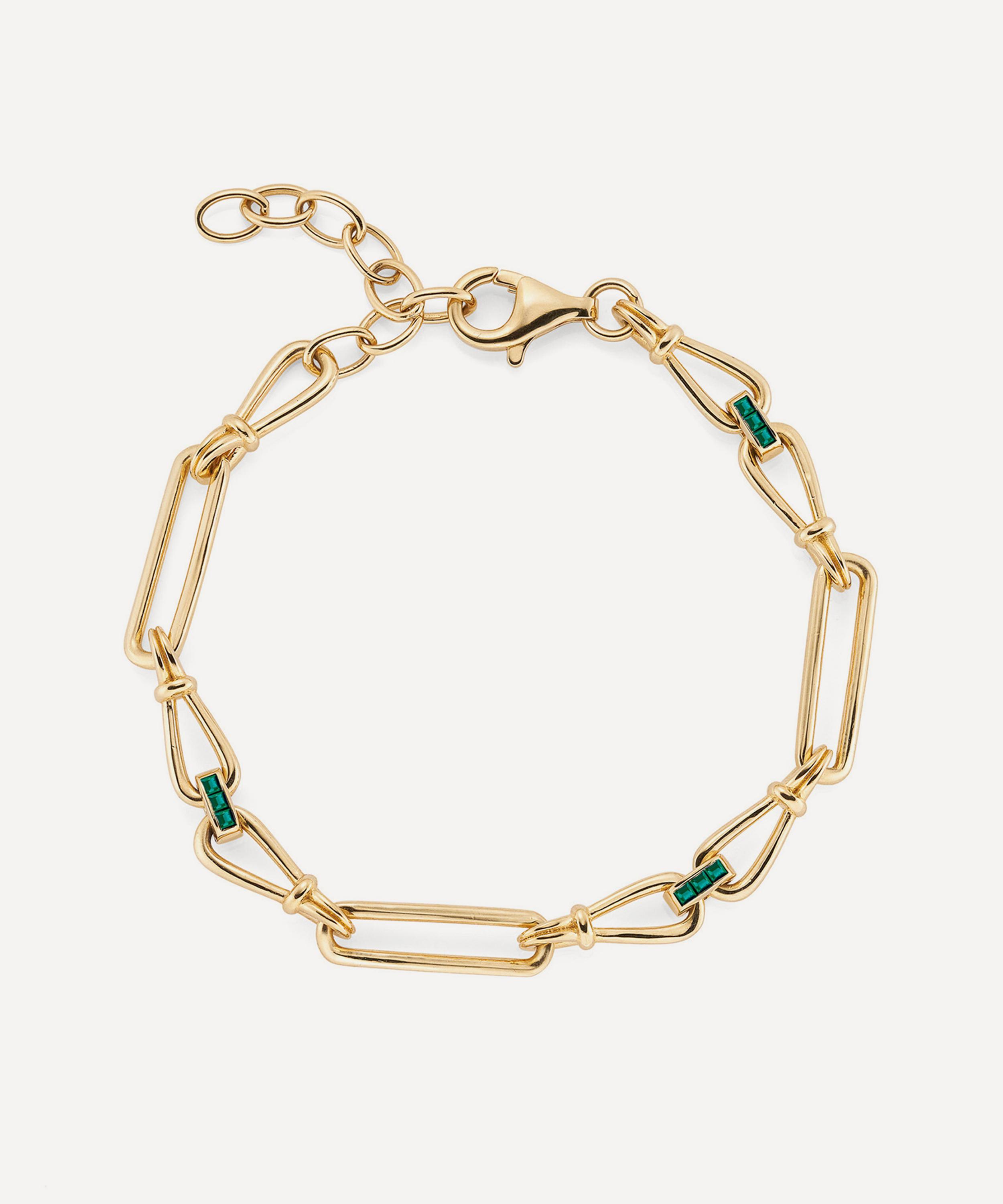 Laura Vann - 18ct Gold-Plated René Heavy Link Chain Bracelet