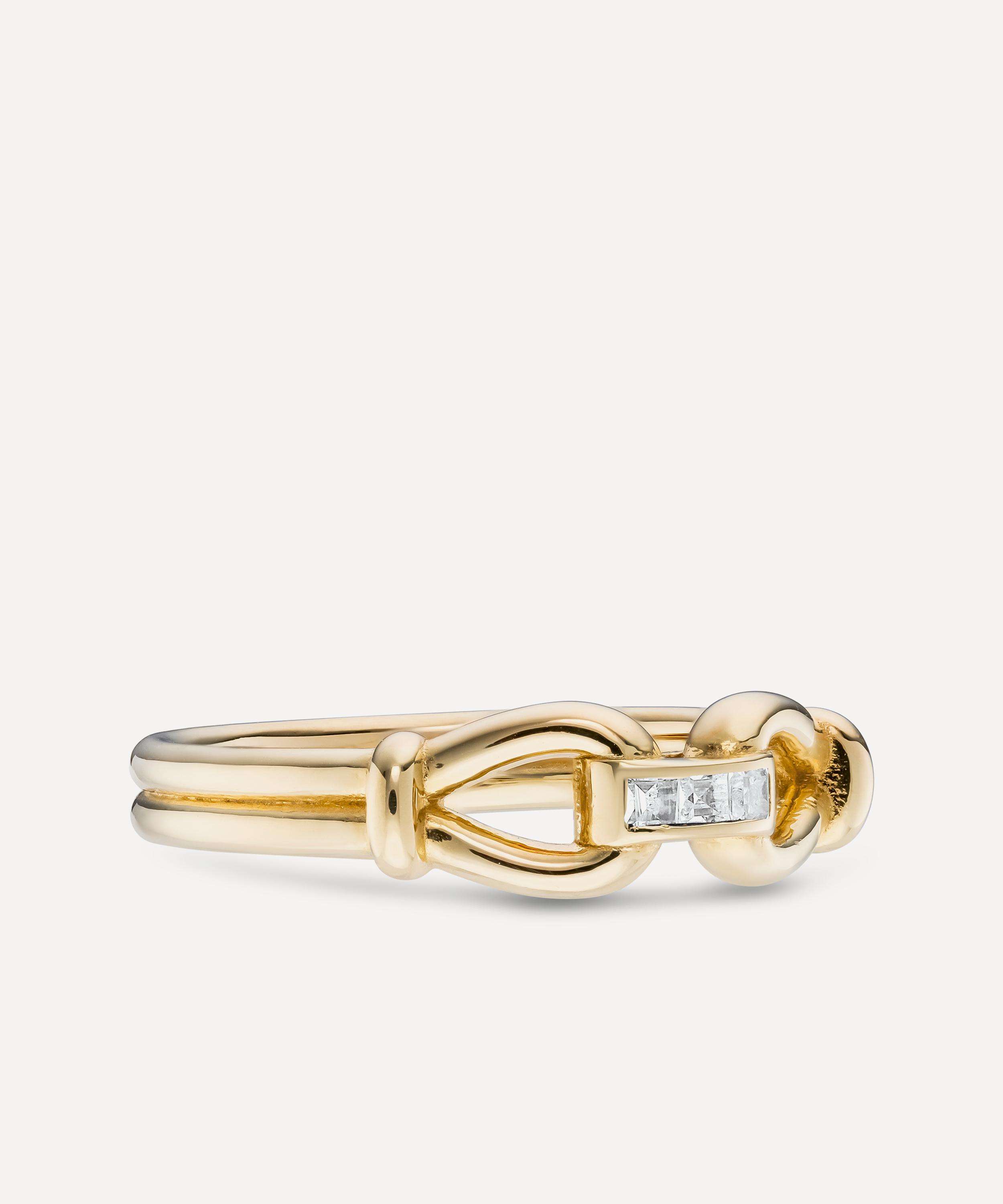 Laura Vann - 18ct Gold-Plated Vermeil Silver Rene Ring image number 1