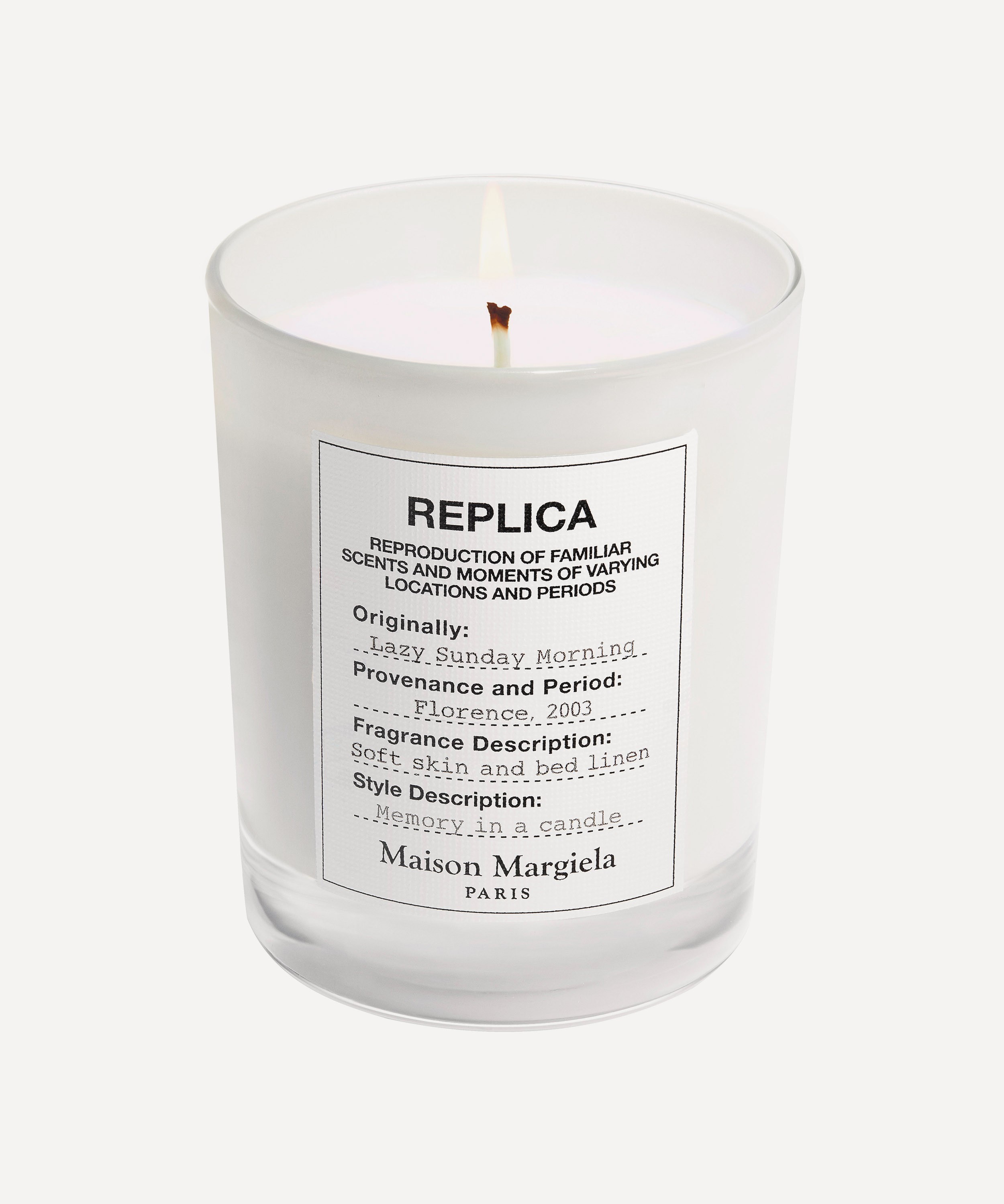 Maison Margiela - Replica Lazy Sunday Morning Scented Candle 165g image number 0