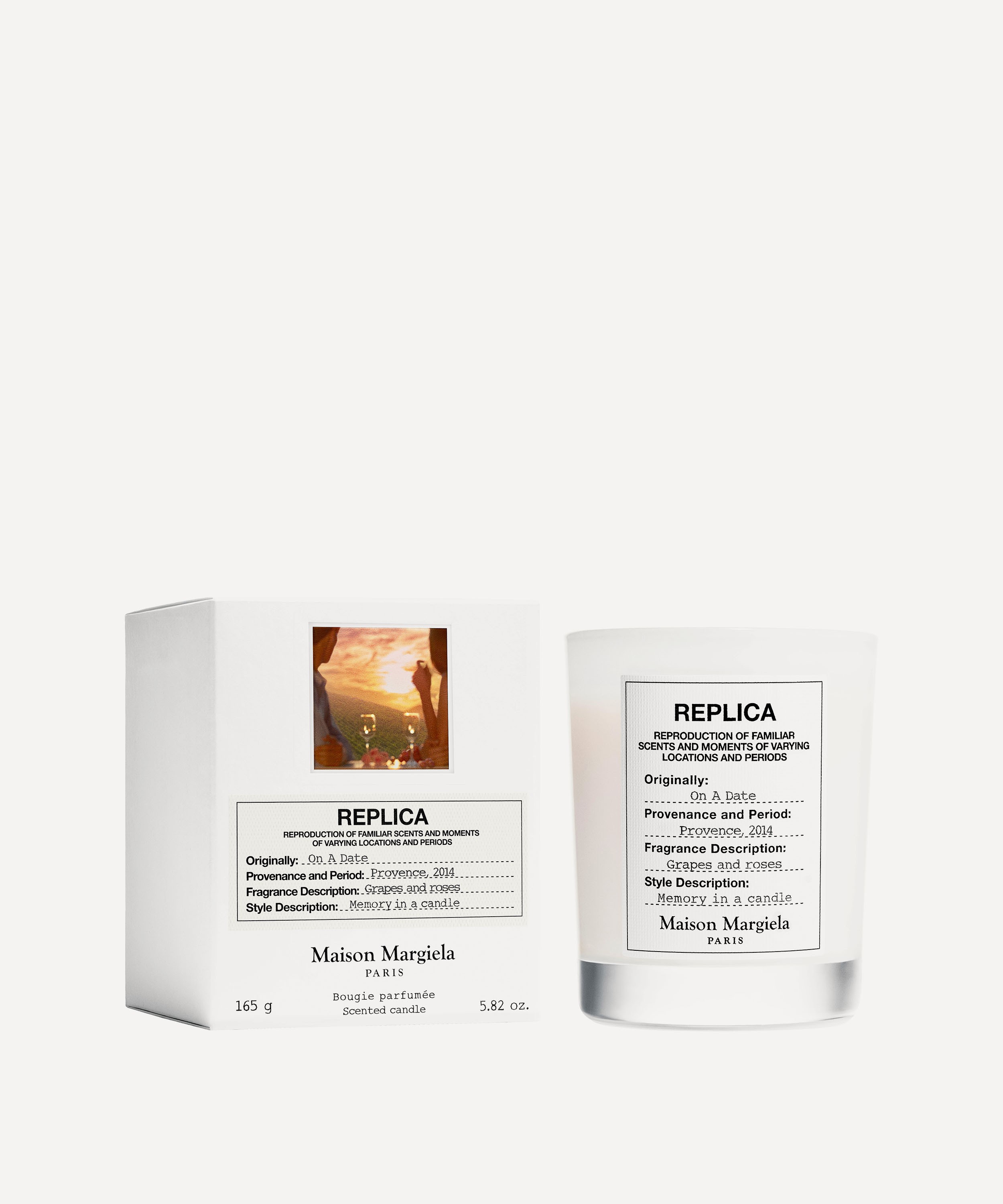 Maison Margiela - Replica On a Date Scented Candle 165g image number 1