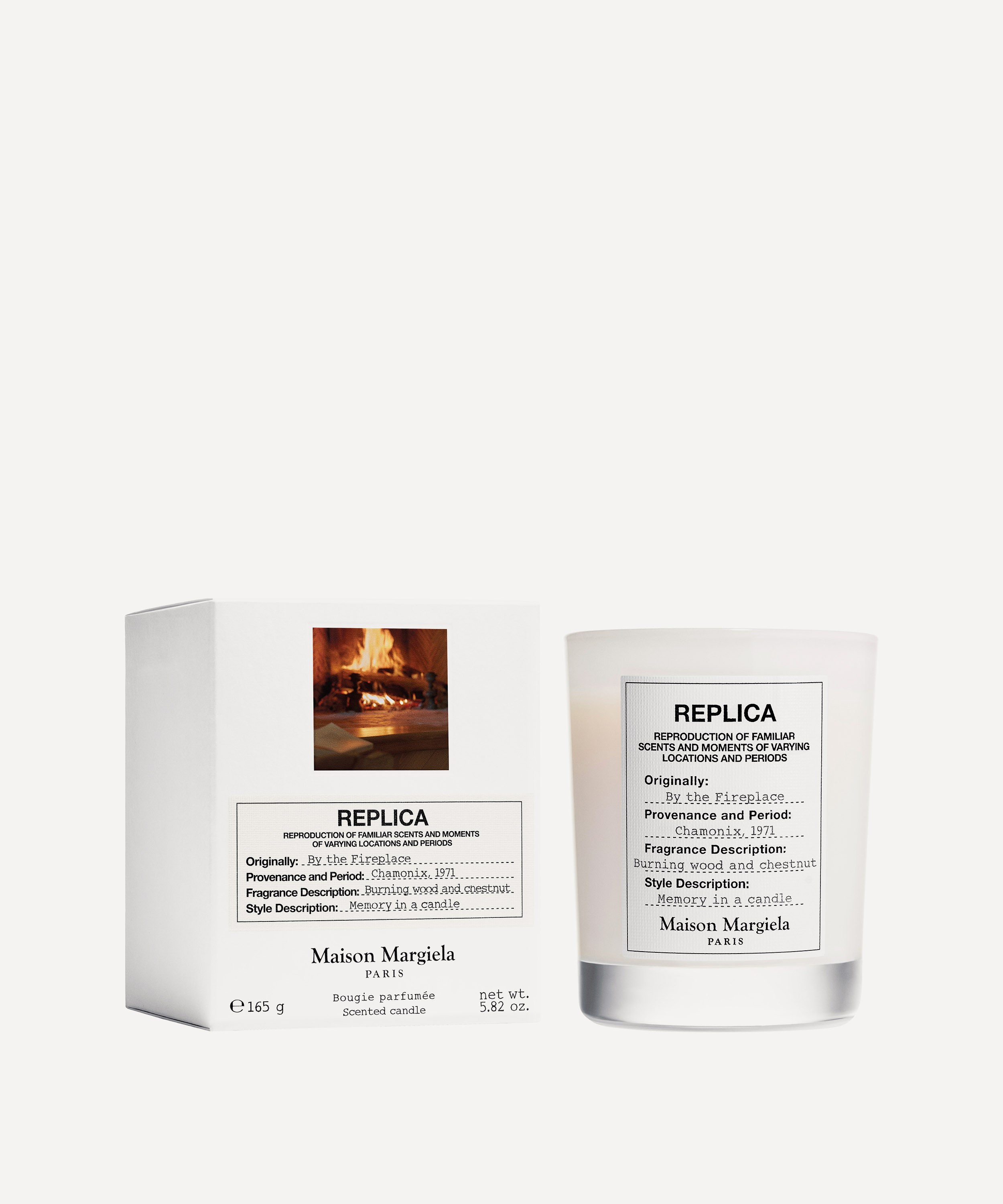 Maison Margiela - Replica By the Fireplace Scented Candle 165g image number 1