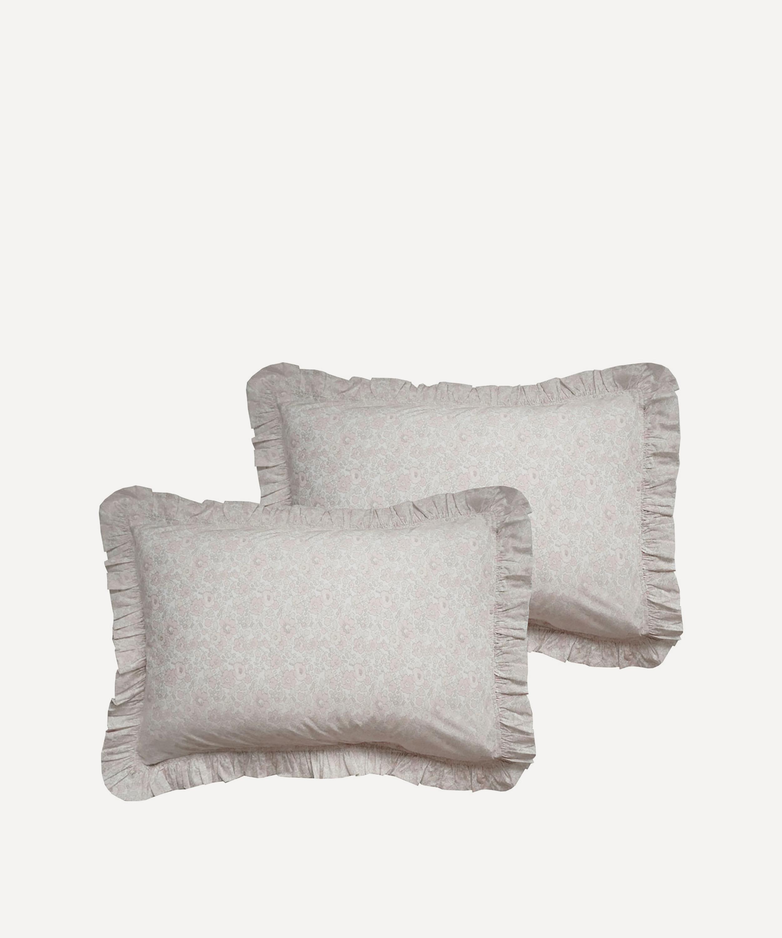 Coco & Wolf - Betsy Lace Frill Edge Pillowcases Set of Two