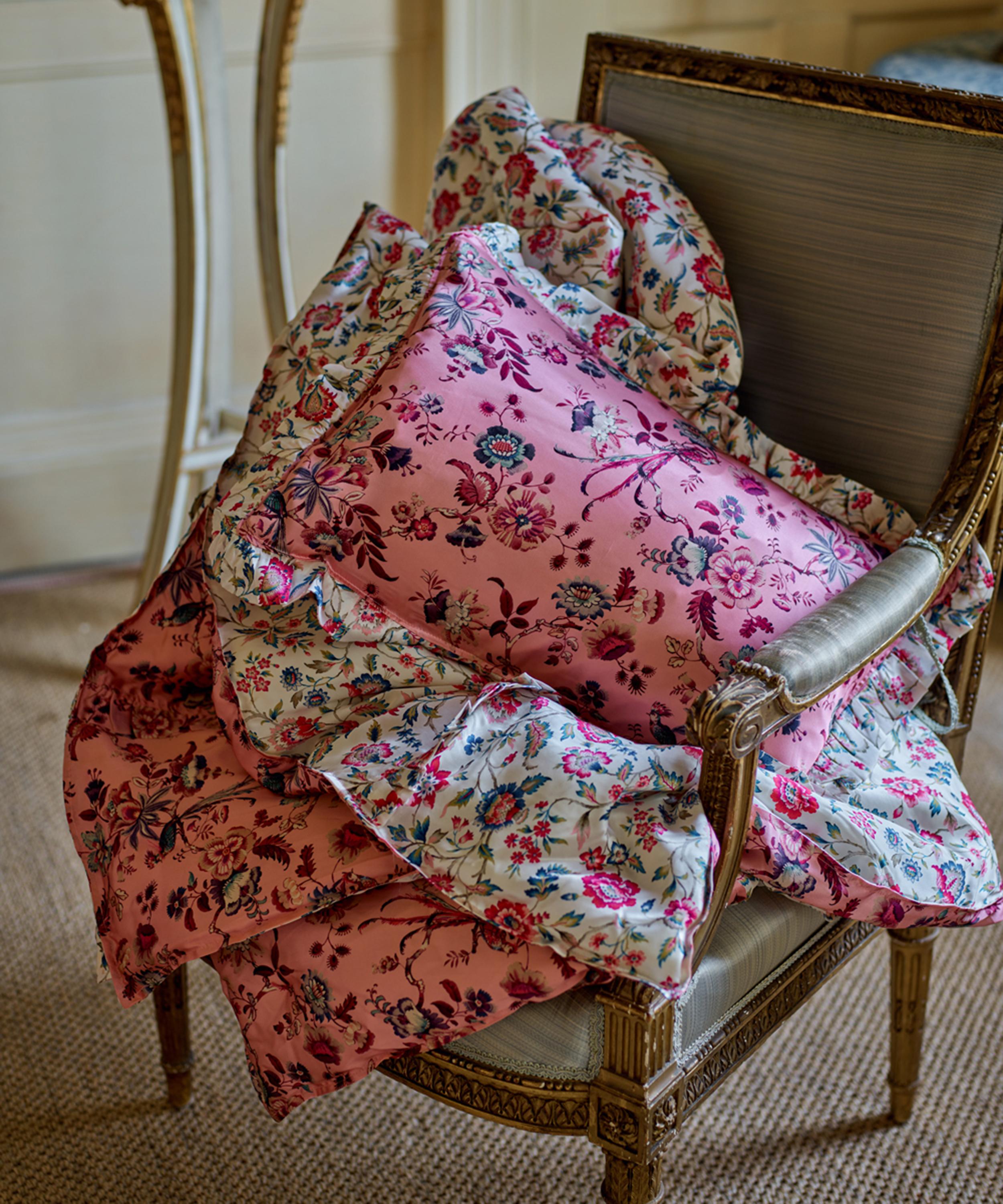 Coco & Wolf - Jannah and Eva Belle Silk Ruffle Cushion image number 1