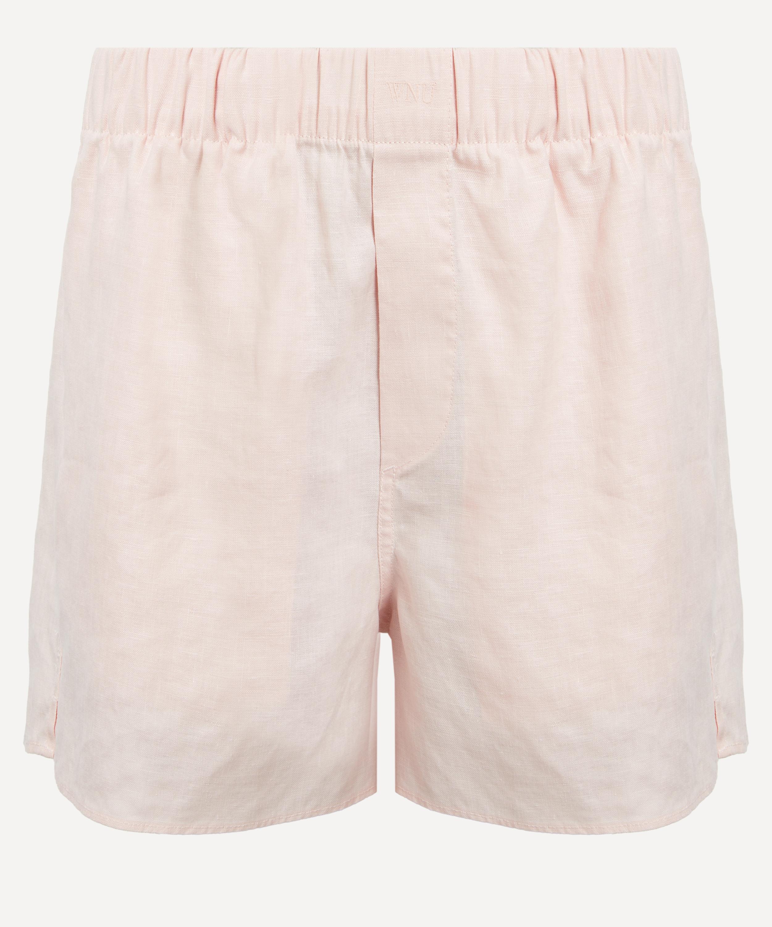 With Nothing Underneath - The Boxer Blush Shorts