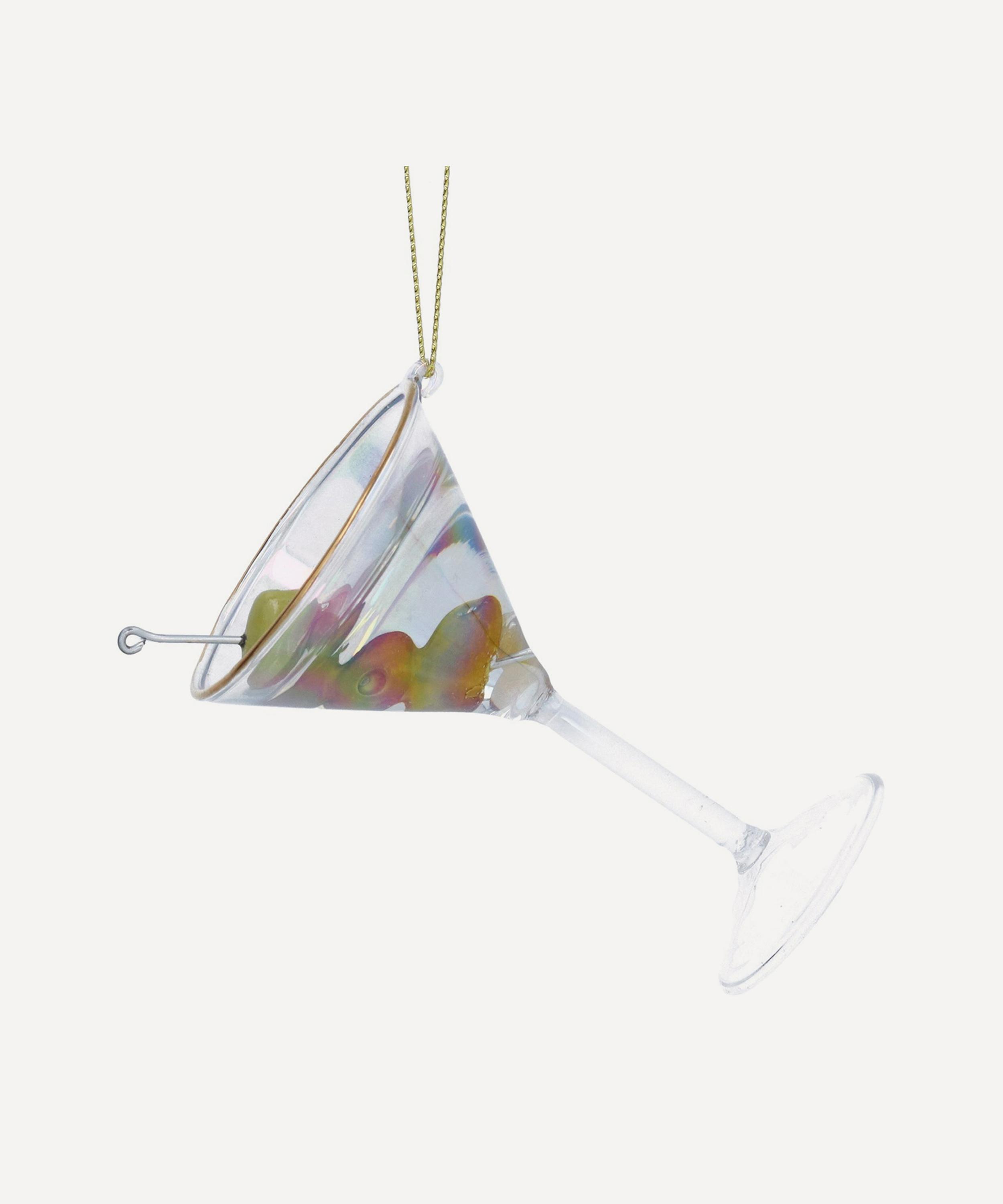Christmas - Dirty Martini Glass Ornament image number 0