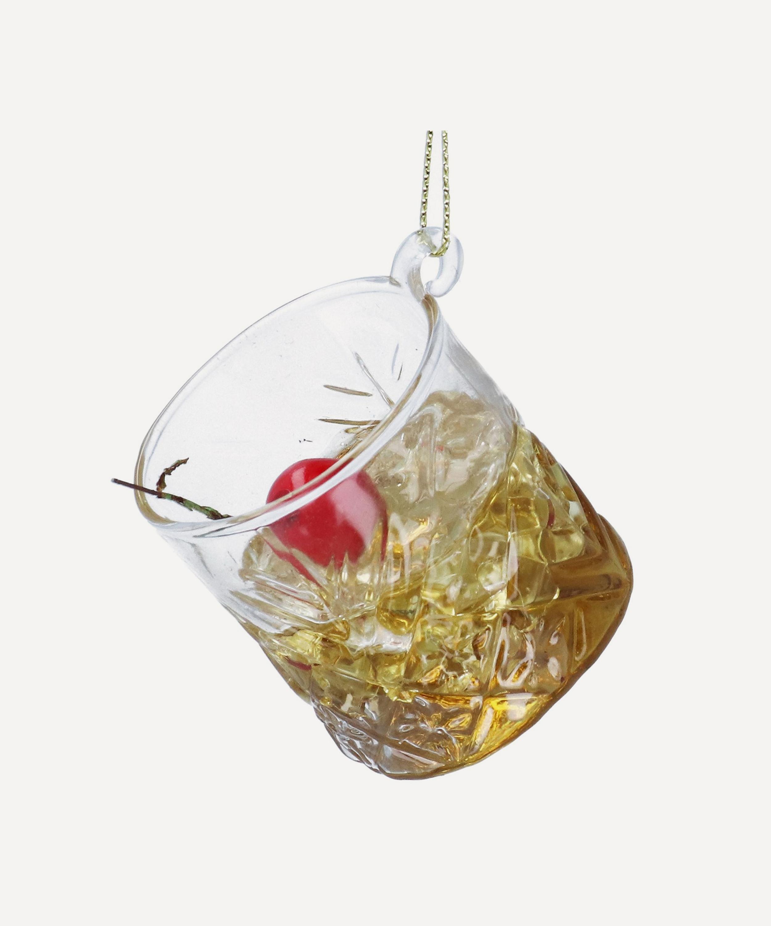 Christmas - Whiskey Sour Glass Ornament image number 0