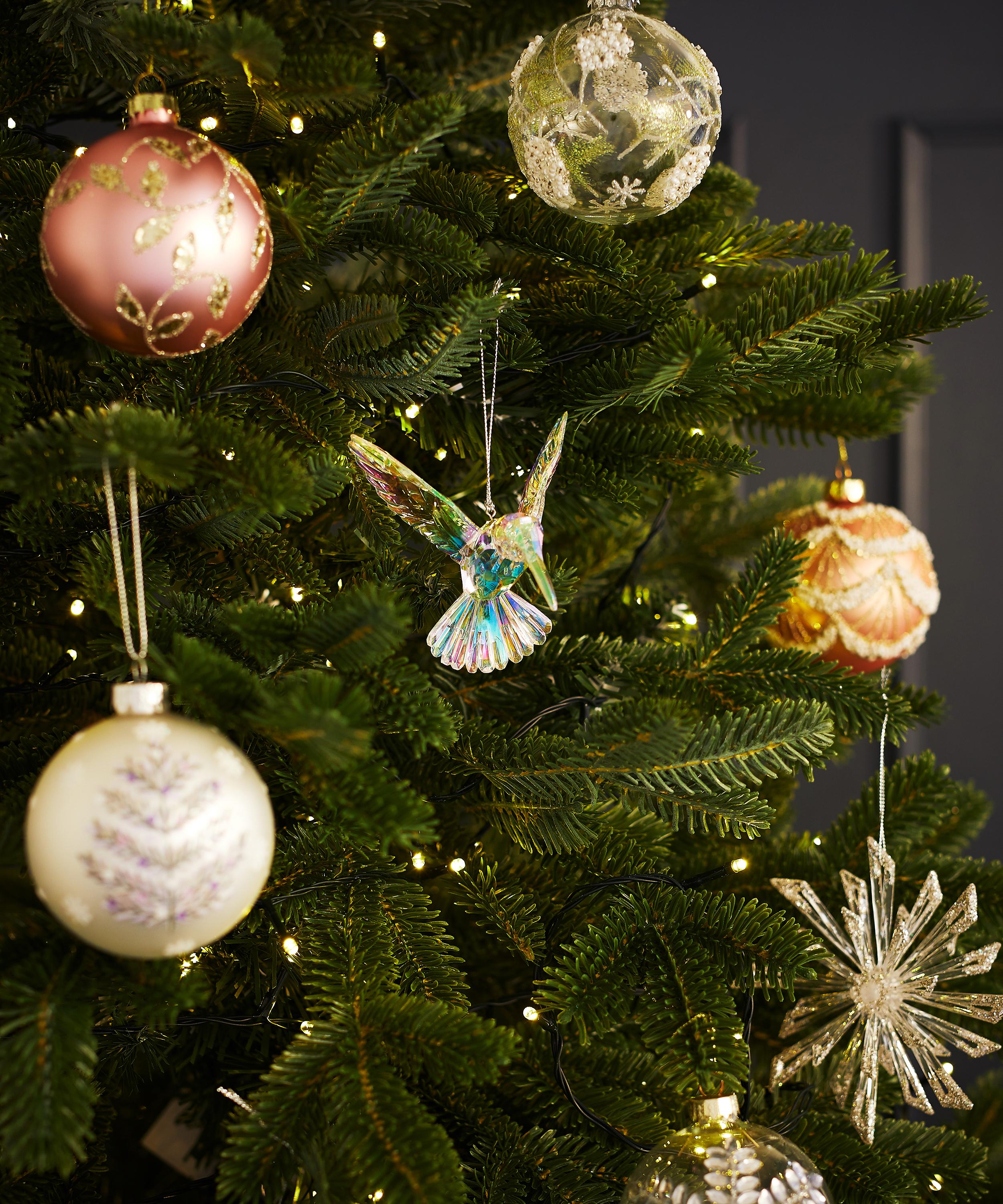 Christmas - Sparkling Hummingbird Ornament image number 1
