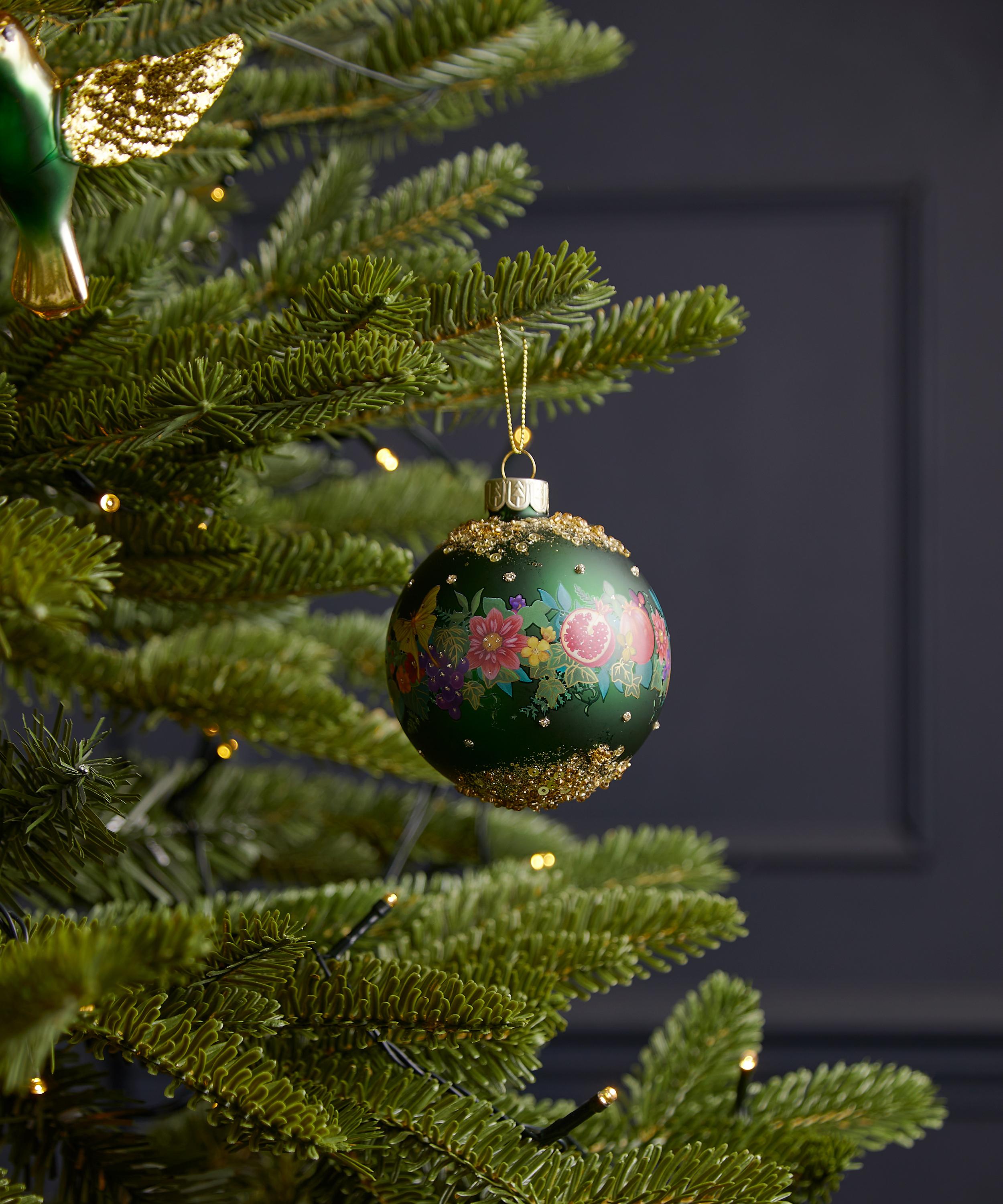 Christmas - Butterfly and Fruit Bauble image number 1