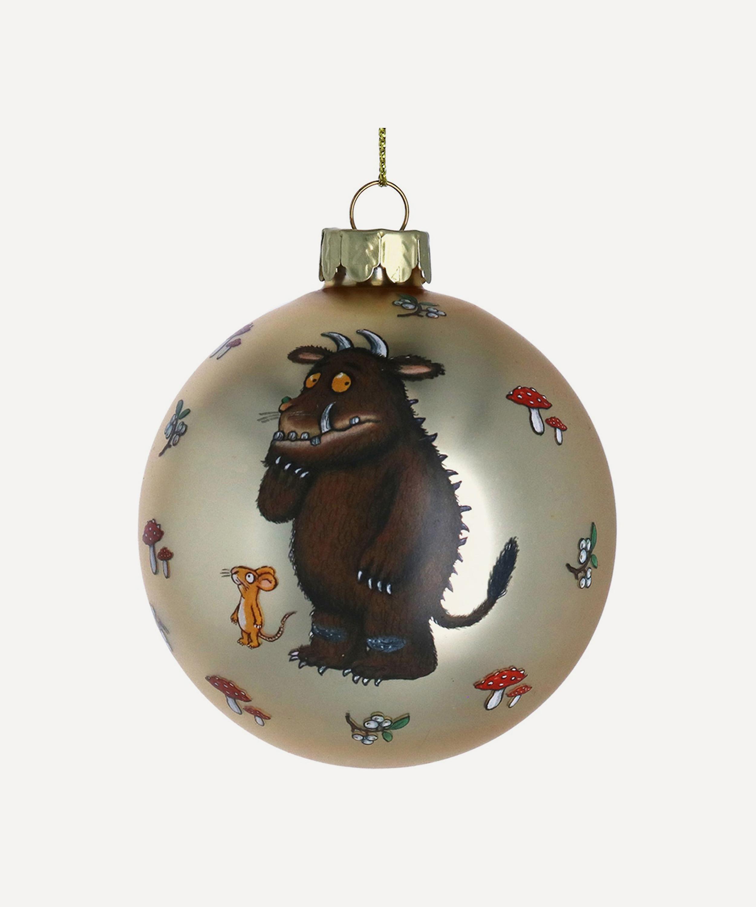 Christmas - Gruffalo and Mouse Glass Bauble