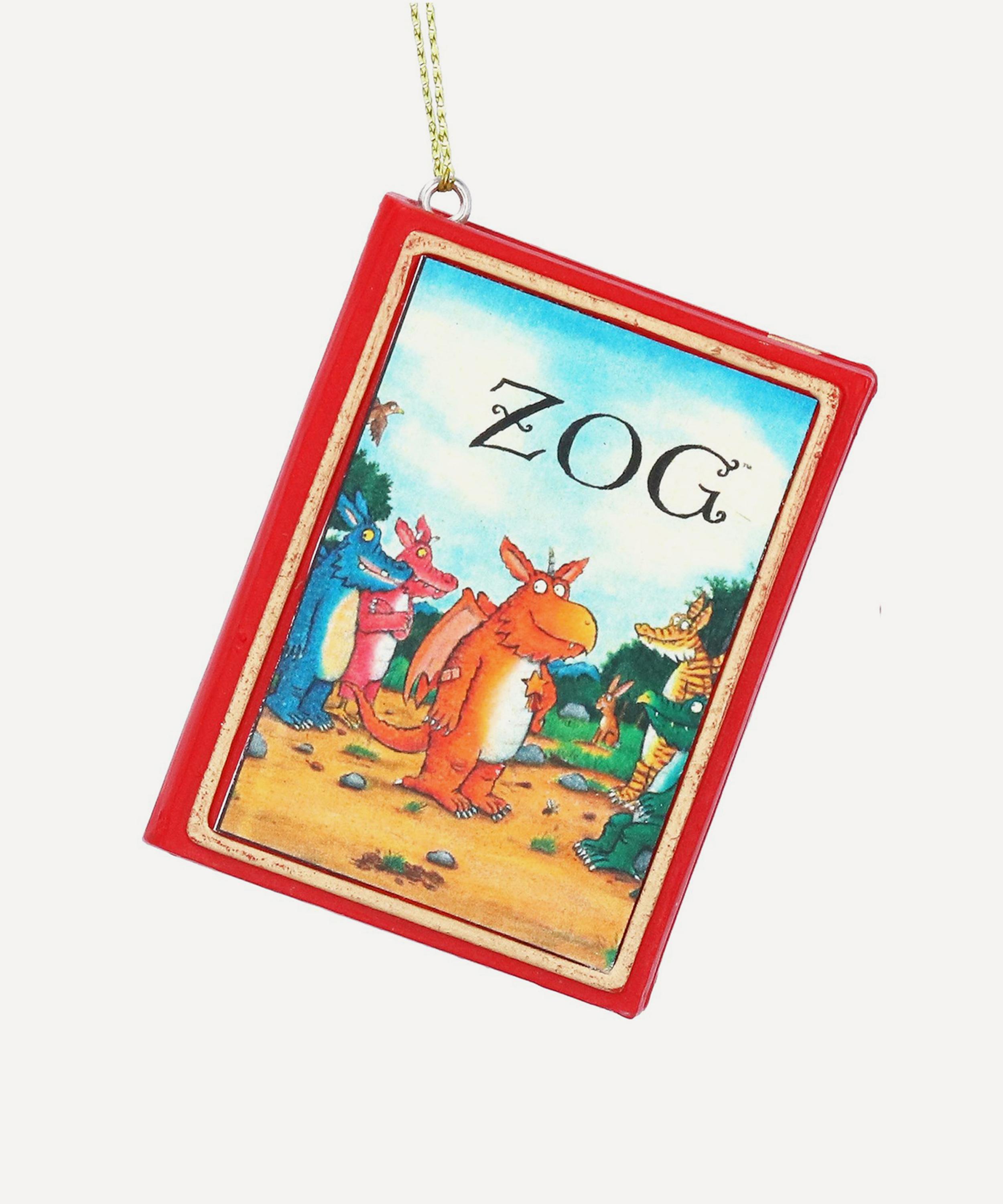 Christmas - Zog Storybook Ornament image number 0