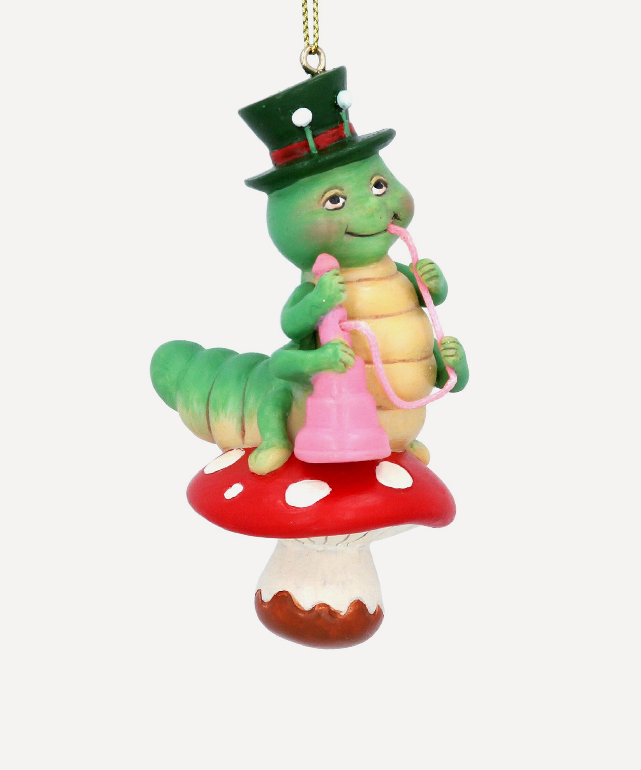 Christmas - Caterpillar with Pipe Ornament image number 0