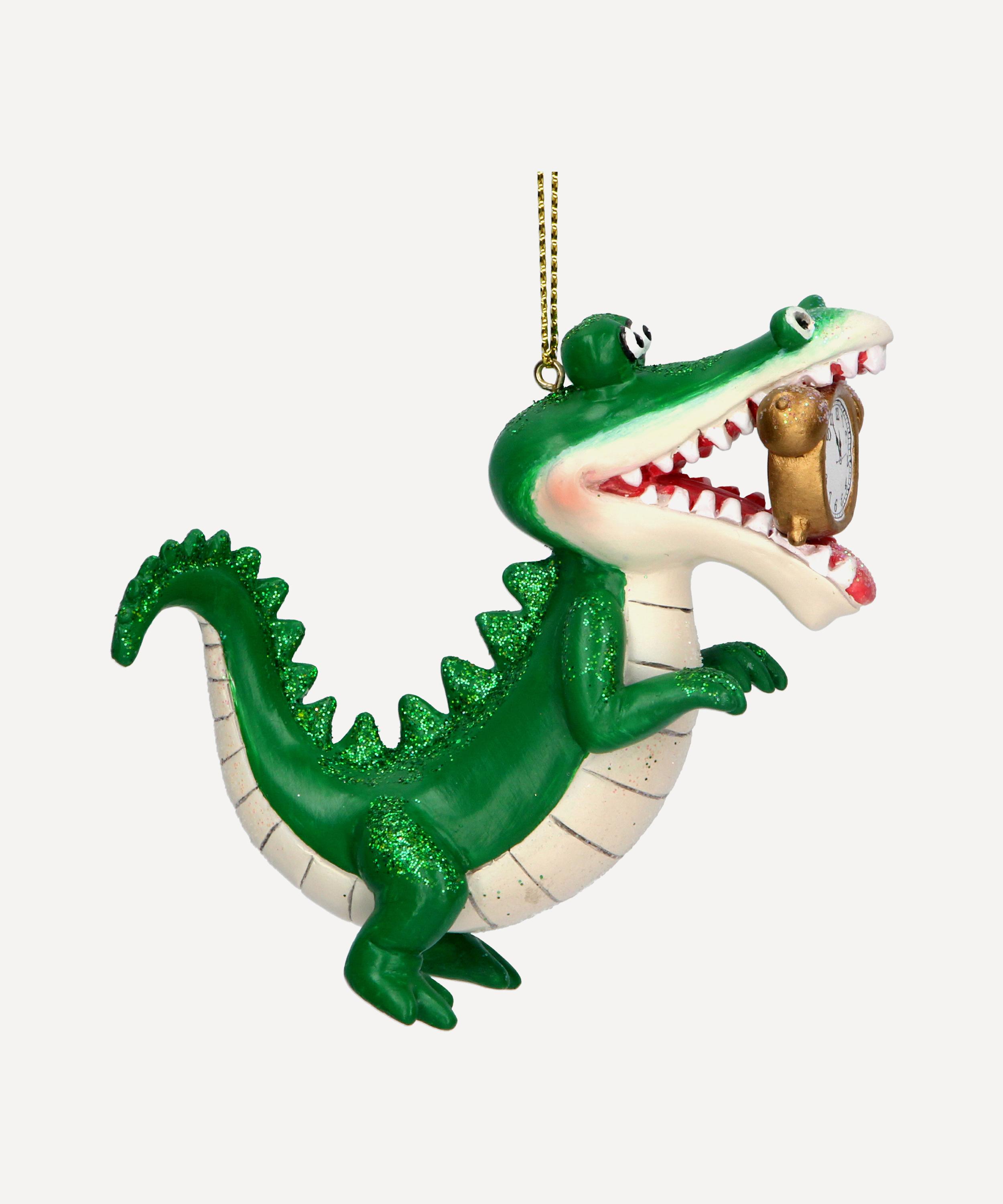Christmas - Crocodile Clock Ornament image number 0