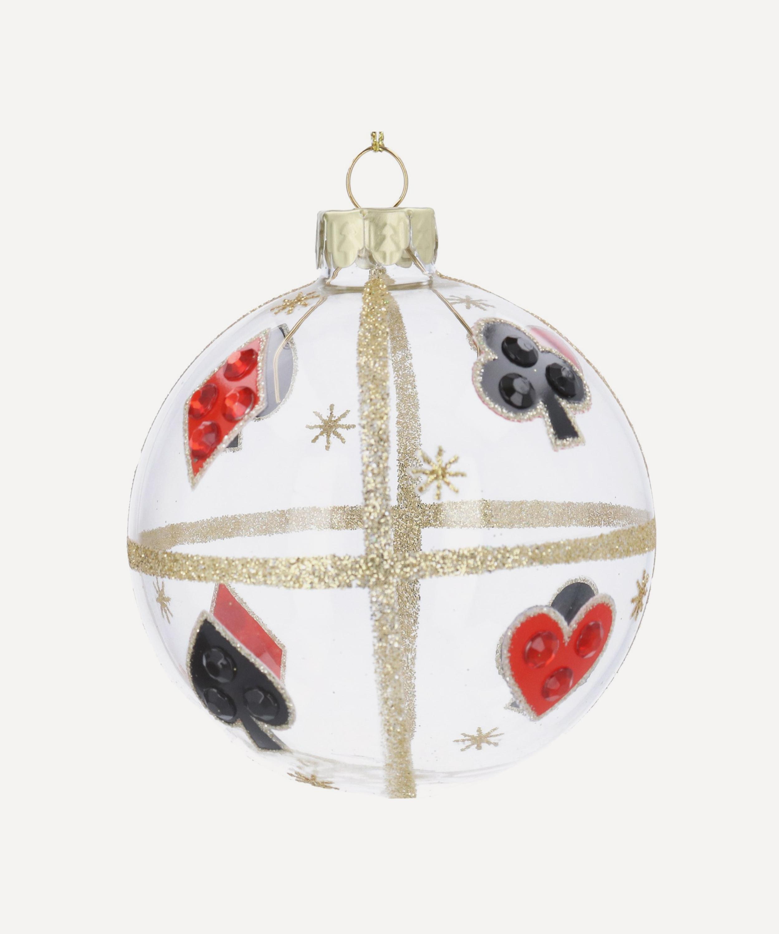 Christmas - Antique Playing Card Bauble image number 0