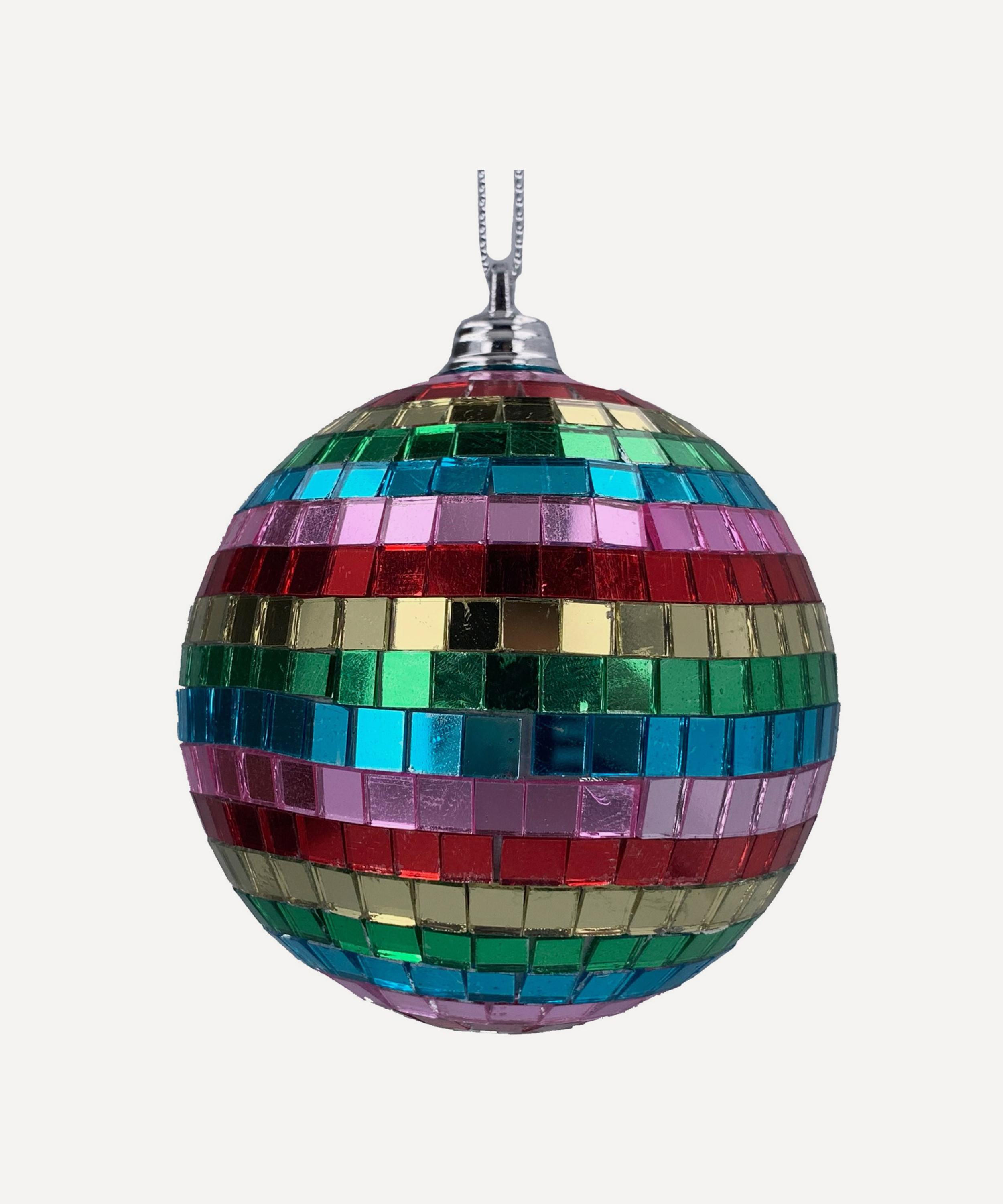 Christmas - Striped Mirrored Bauble image number 0