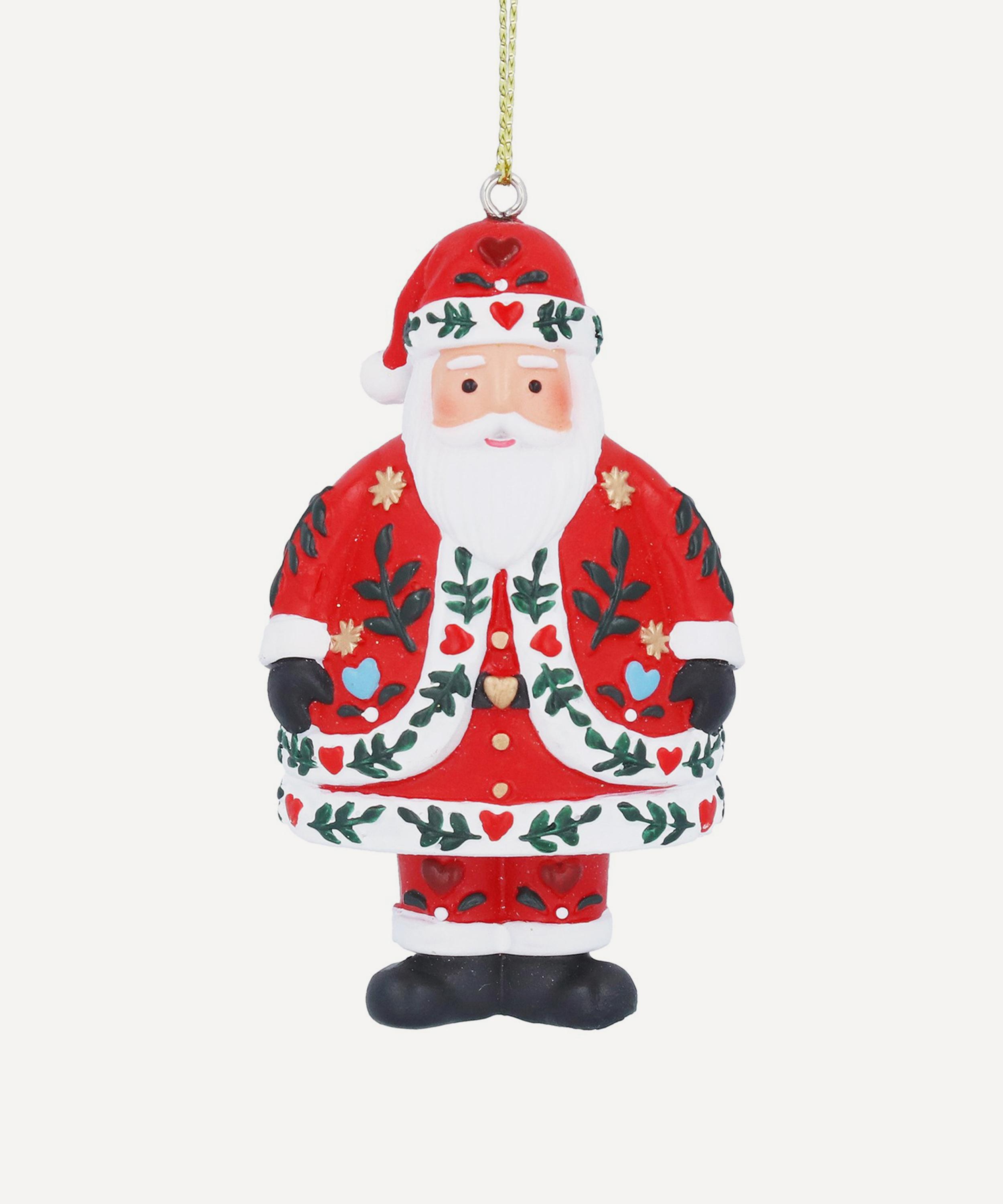 Christmas - Alpine Santa Claus Ornament image number 0