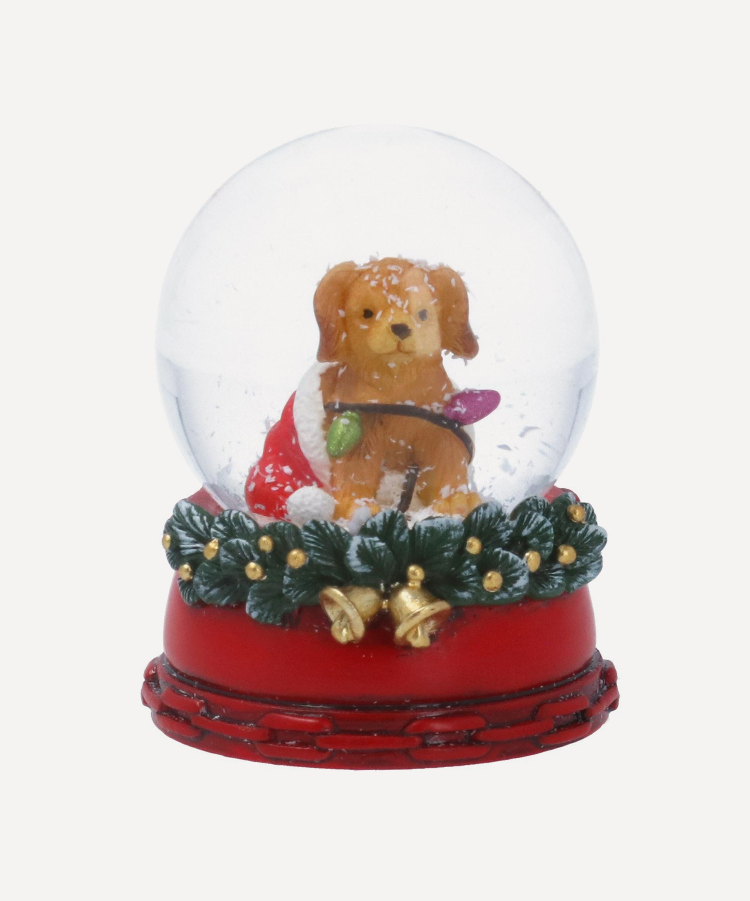 Christmas - Dog With Lights Christmas Snow Globe image number 0