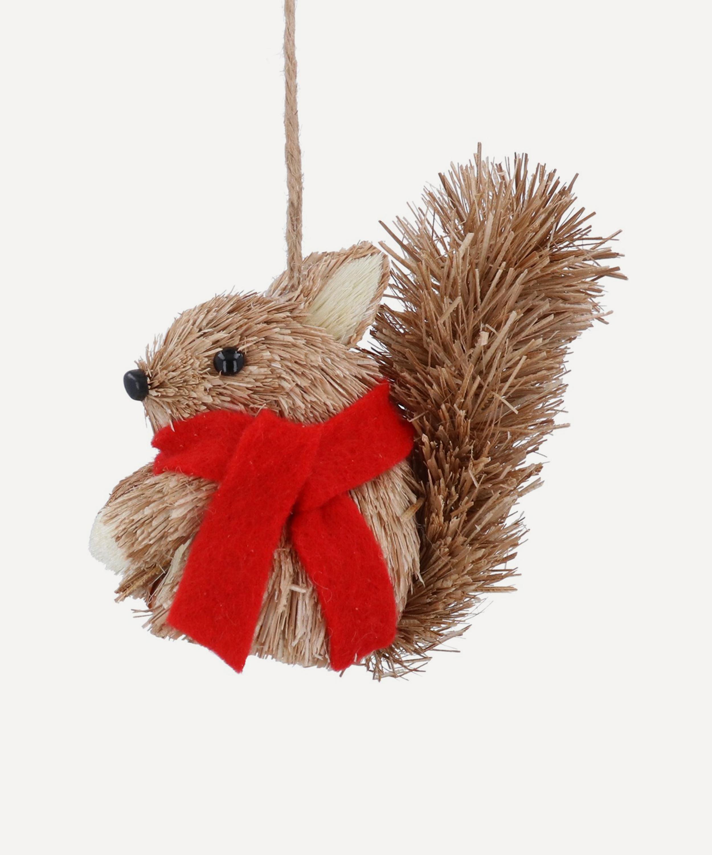 Christmas - Squirrel with Scarf Ornament image number 0