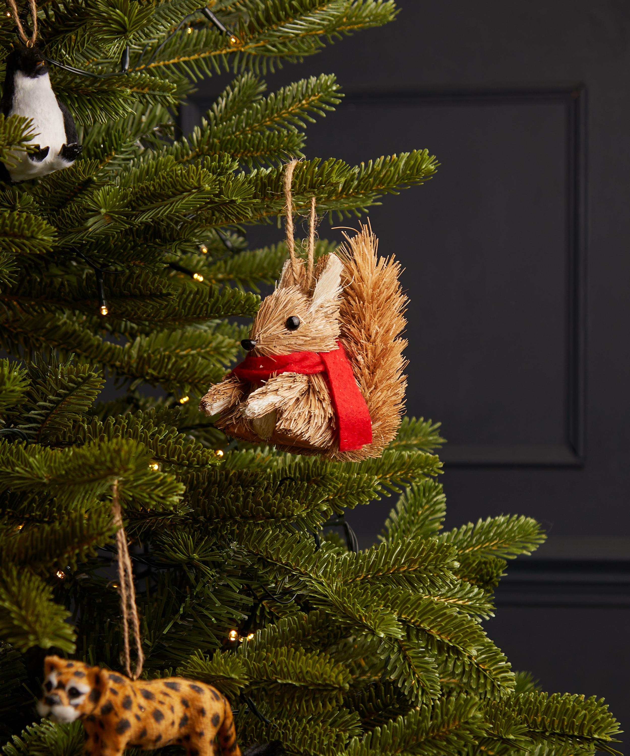 Christmas - Squirrel with Scarf Ornament image number 1