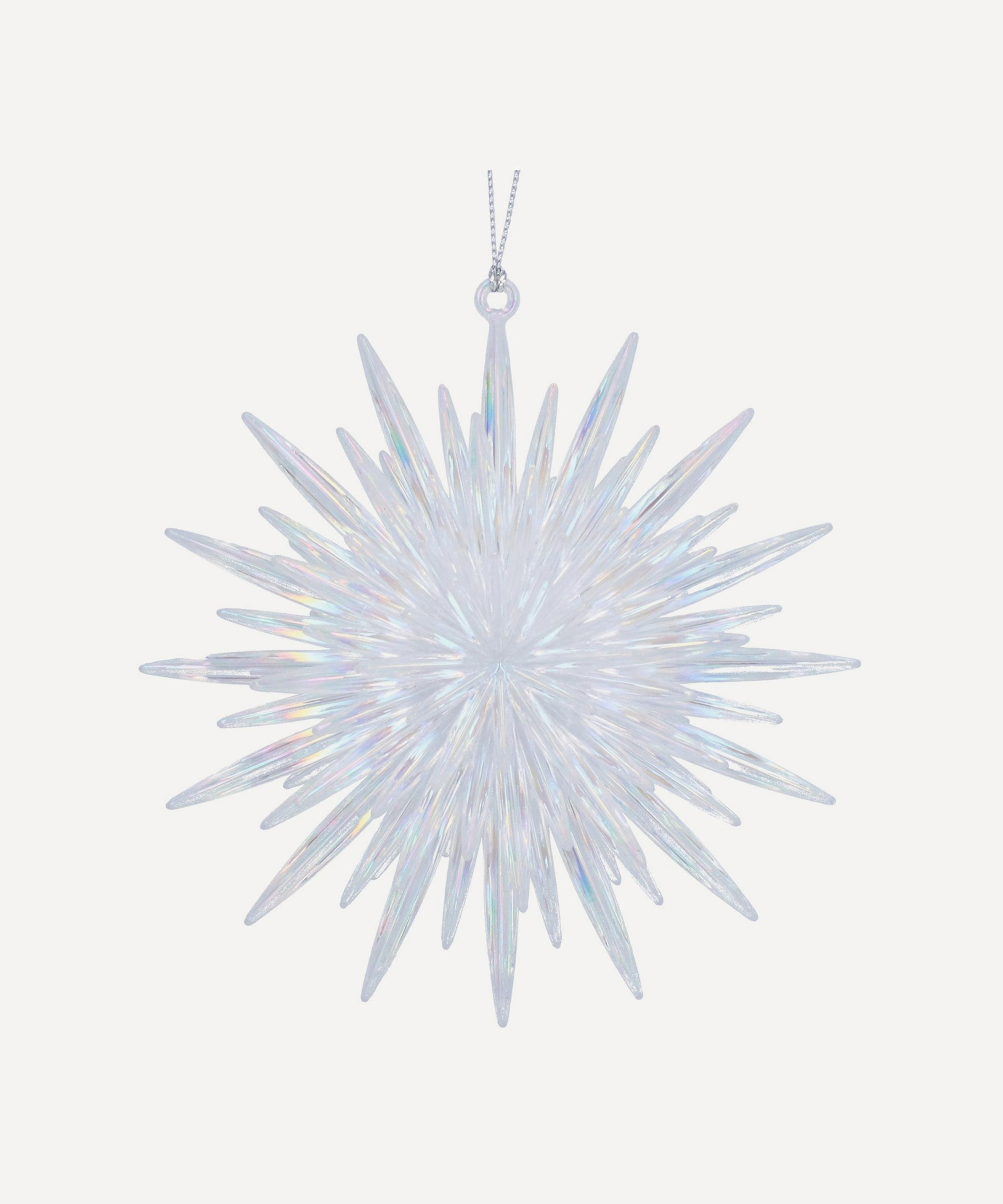 Christmas - Iridescent Starburst Ornament image number 0