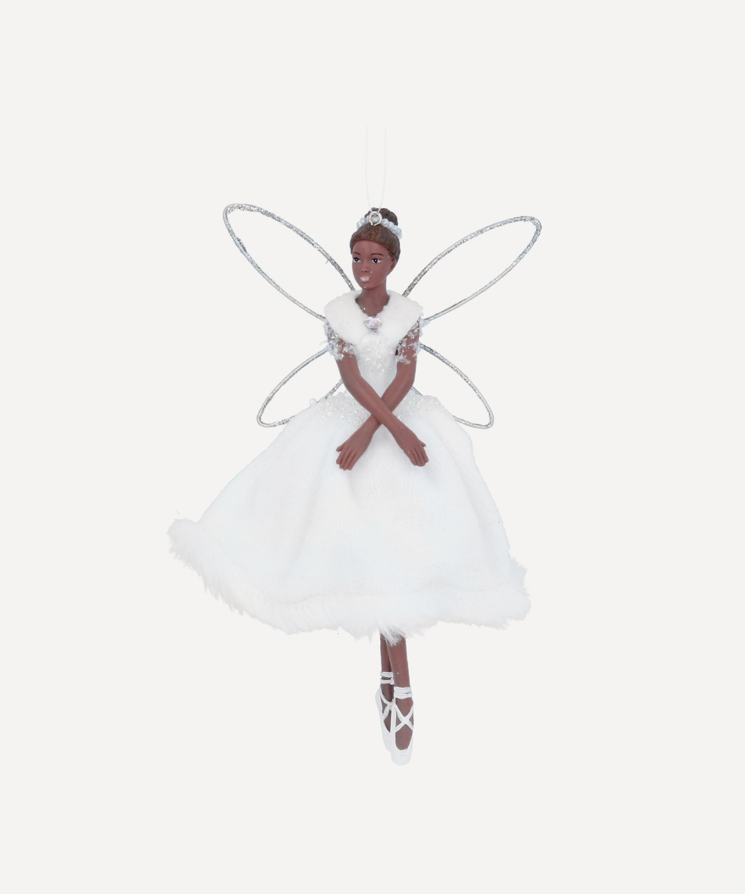 Christmas - Fairy with Fabric Dress Ornament image number 0
