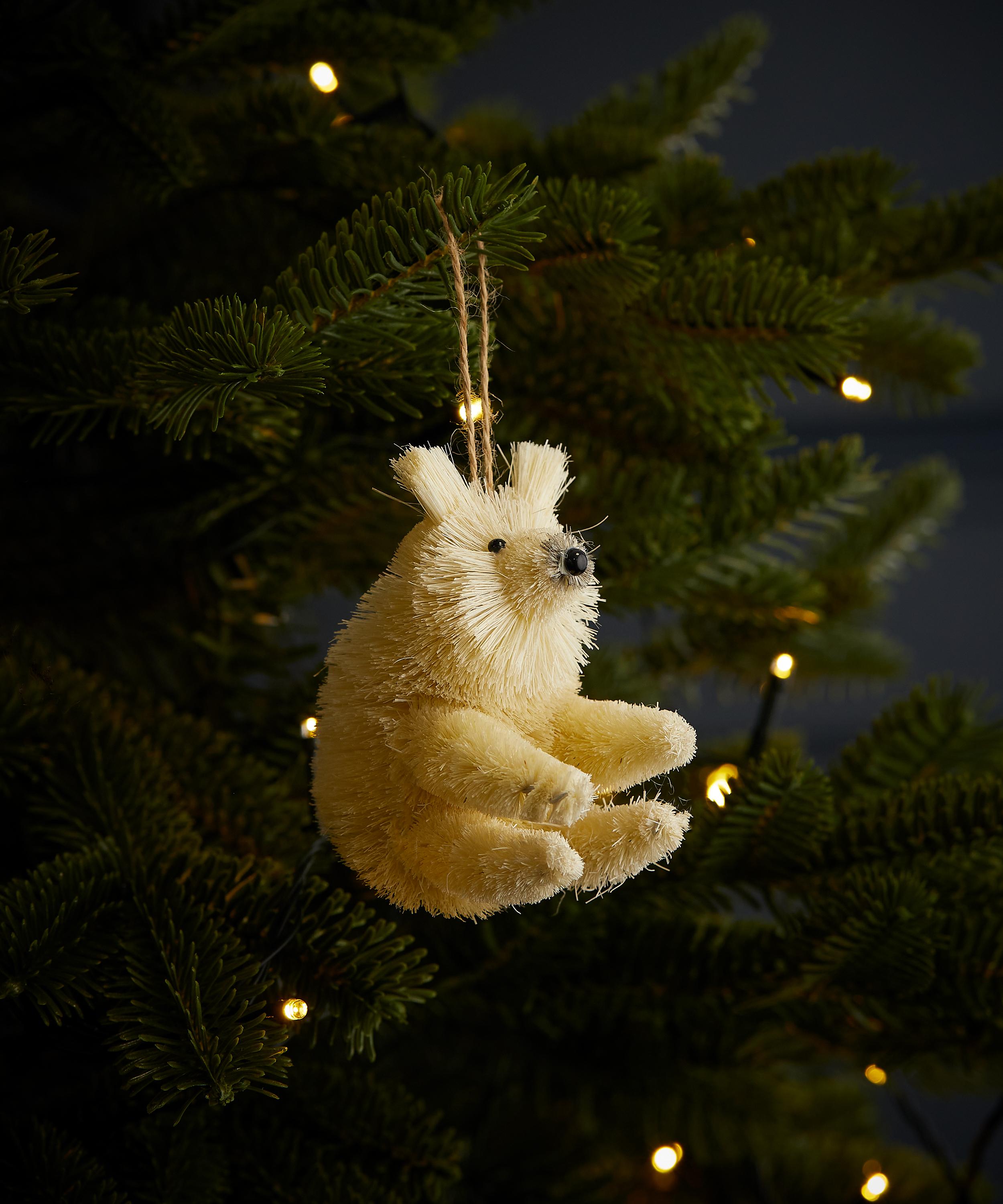 Christmas - Bristle Bear Ornament image number 1