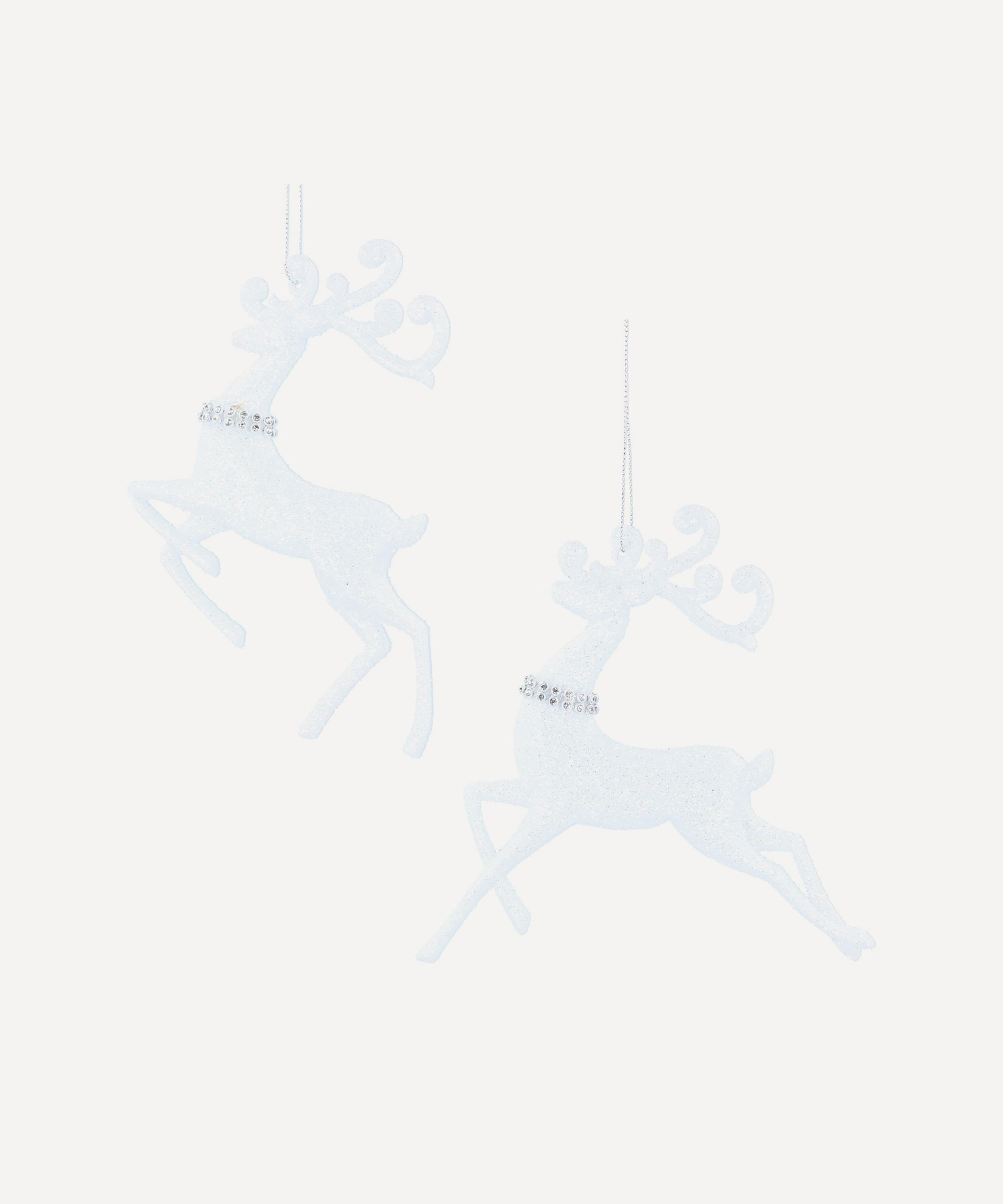 Christmas - Diamante Reindeer Ornament image number 0