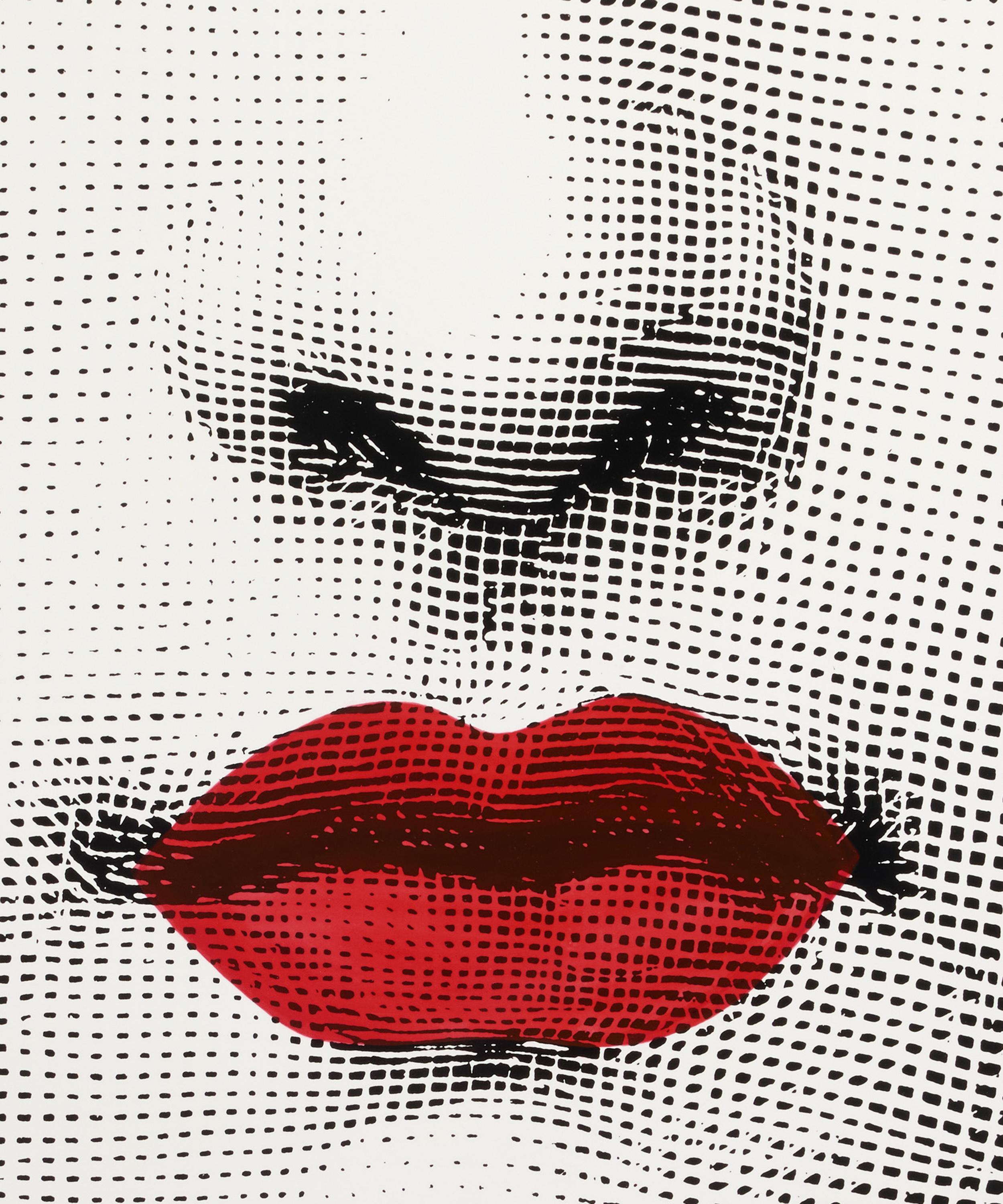 Fornasetti - Tema e Variazioni Bocca Color Silkscreen Panel image number 2