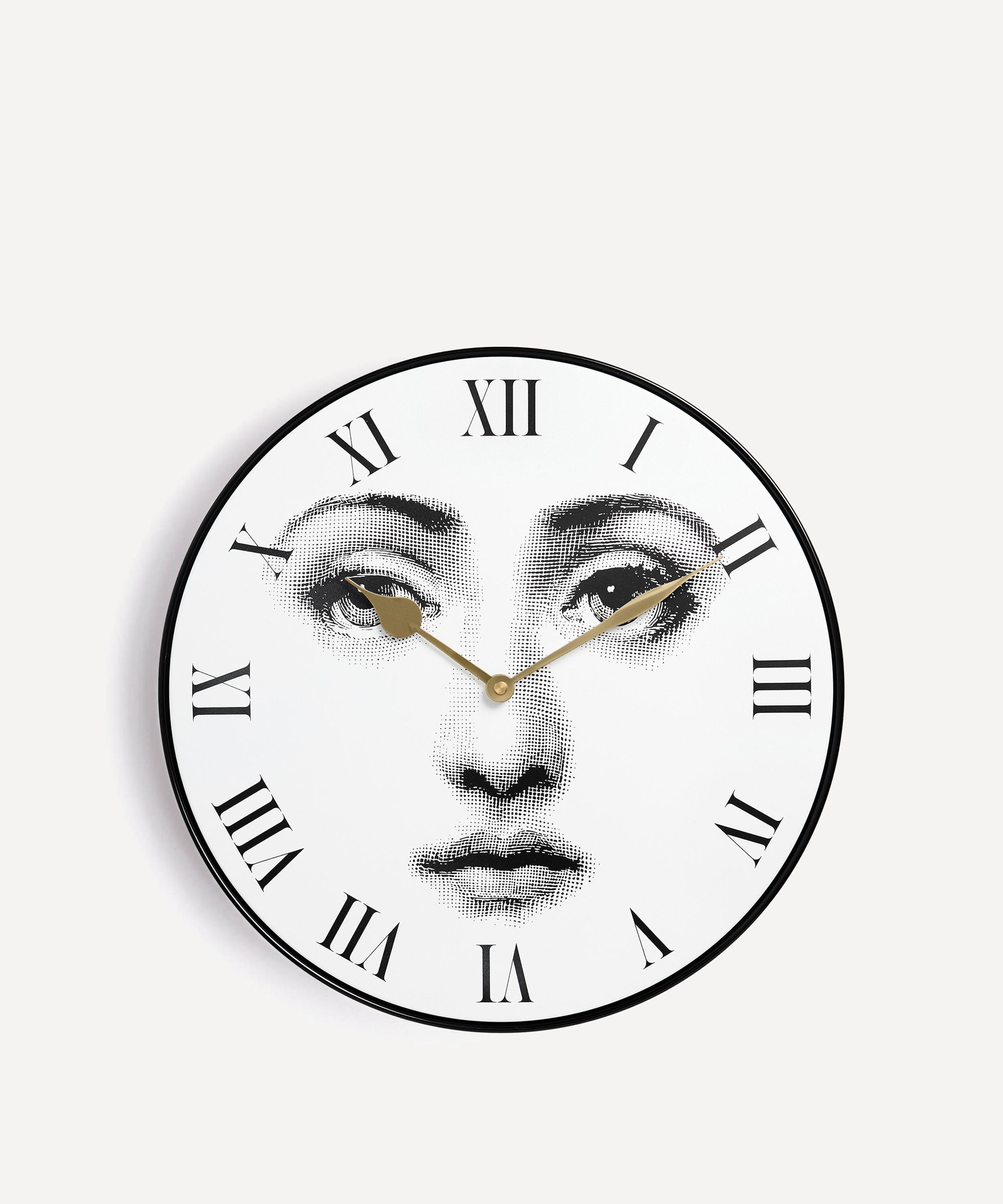 Fornasetti - Tema e Variazioni No.6 Wall Clock