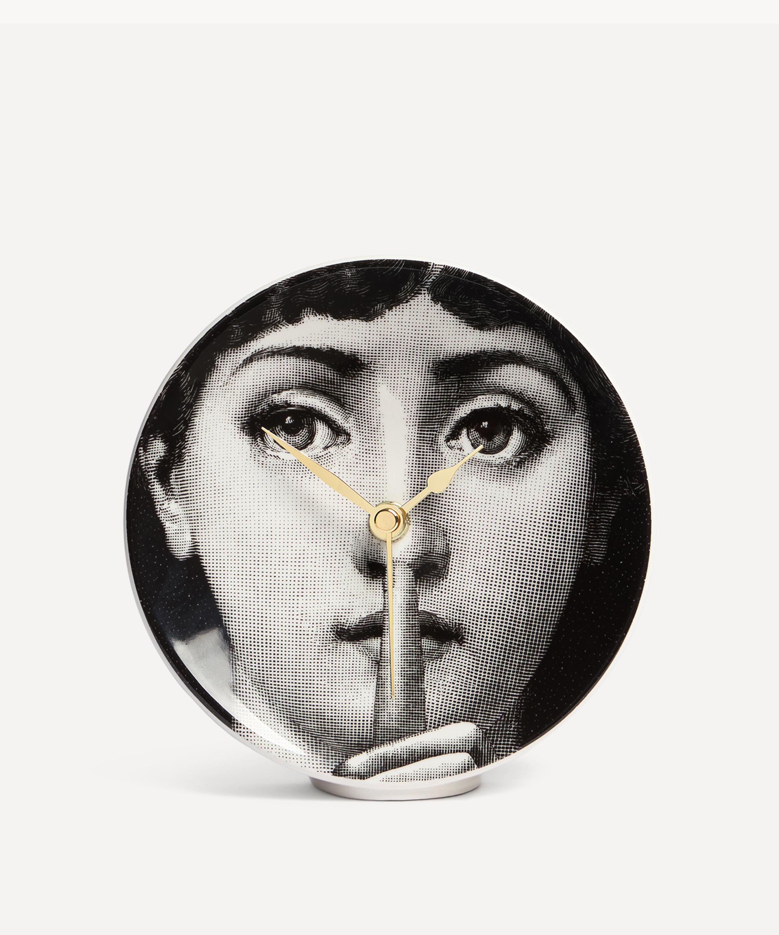 Fornasetti - Tema e Variazioni Silenzio Desk Clock